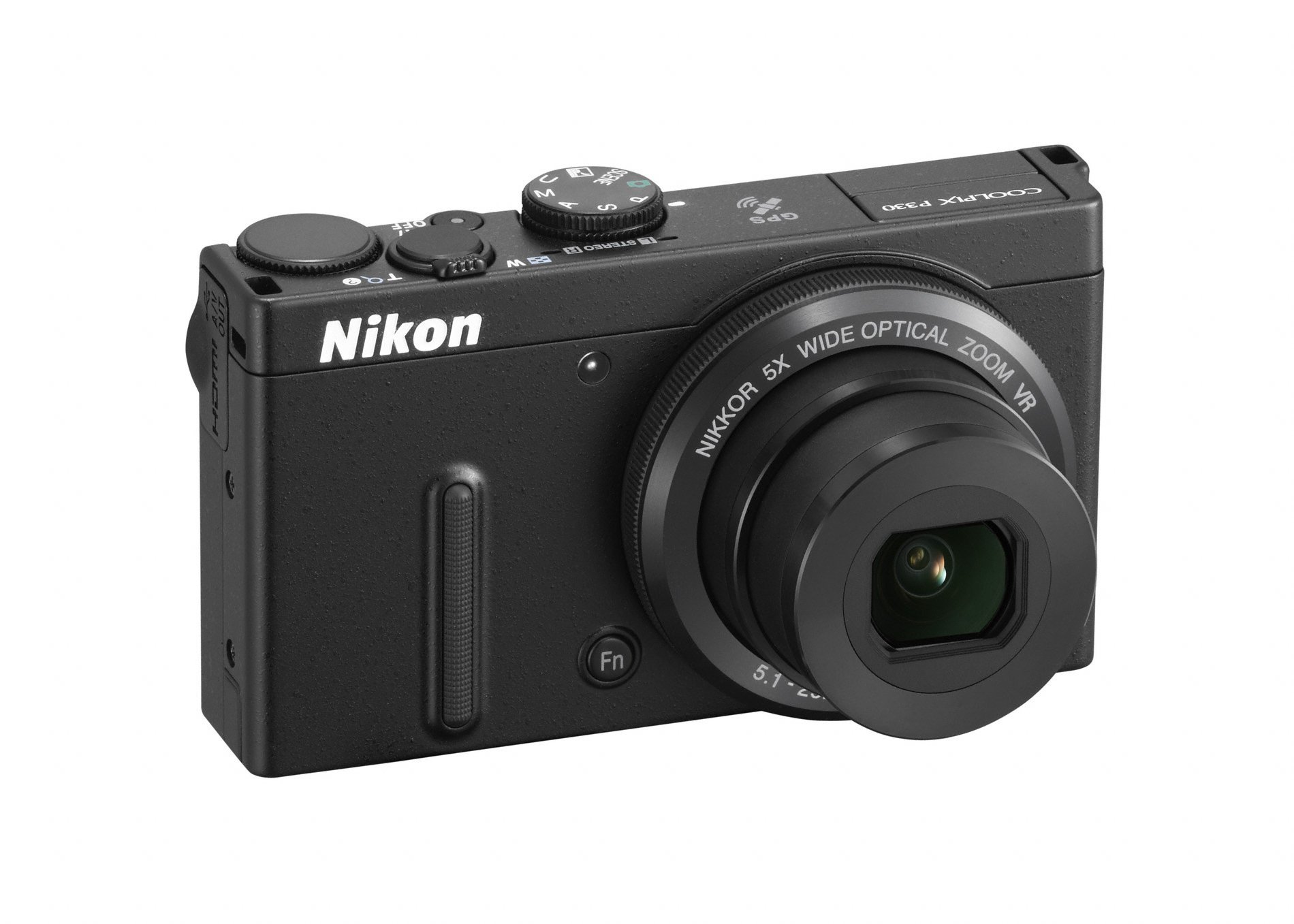 Nikon COOLPIX P330 12.2MP Digital Camera with 5x Optical Zoom - Compact Point & Shoot Camera for Travel, Vlogging & Everyday Photography (Black) - Discontinued Model