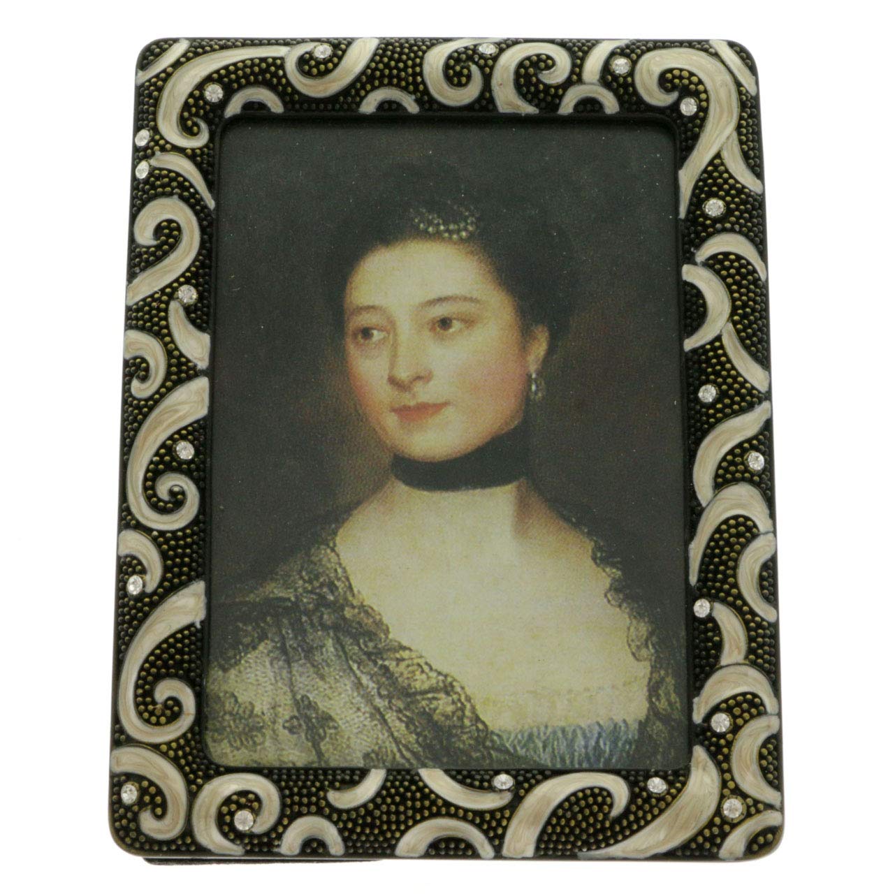 Mi Amore Bronze-Tone Picture Frame - Elegant Brown Photo Frame for Wall Display, Home Decor, Wedding & Anniversary Gifts