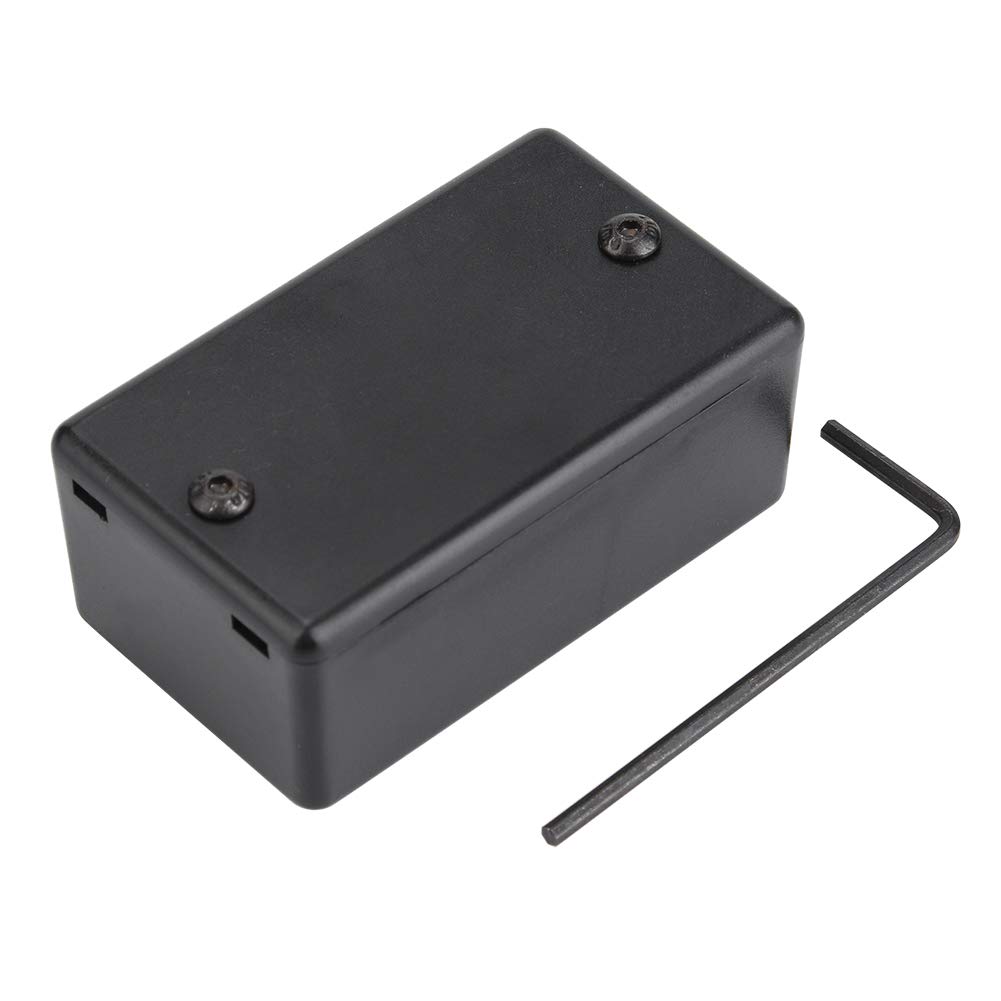 Waterproof RC Car Receiver Box - 60x35x25mm Sealed Plastic Enclosure for Remote Control Models, Boats & Hobby Accessories | Dustproof & Splashproof Protection for Electronics