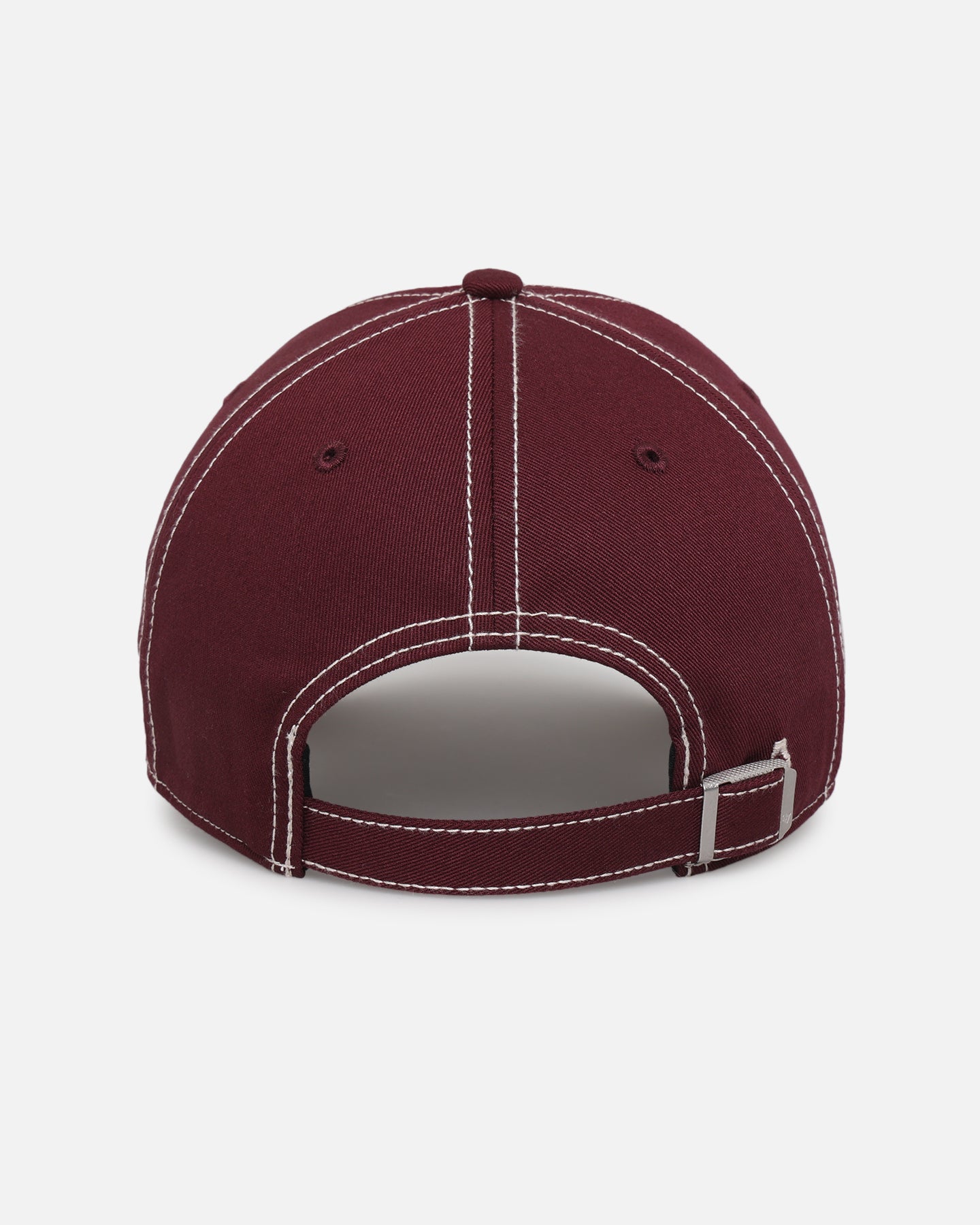 47 Brand Los Angeles Dodgers 47 Clean Up Strapback Dark Maroon Adjustable Hat - Official MLB Baseball Cap for Men & Women - Perfect for Games, Streetwear & Casual Outfits