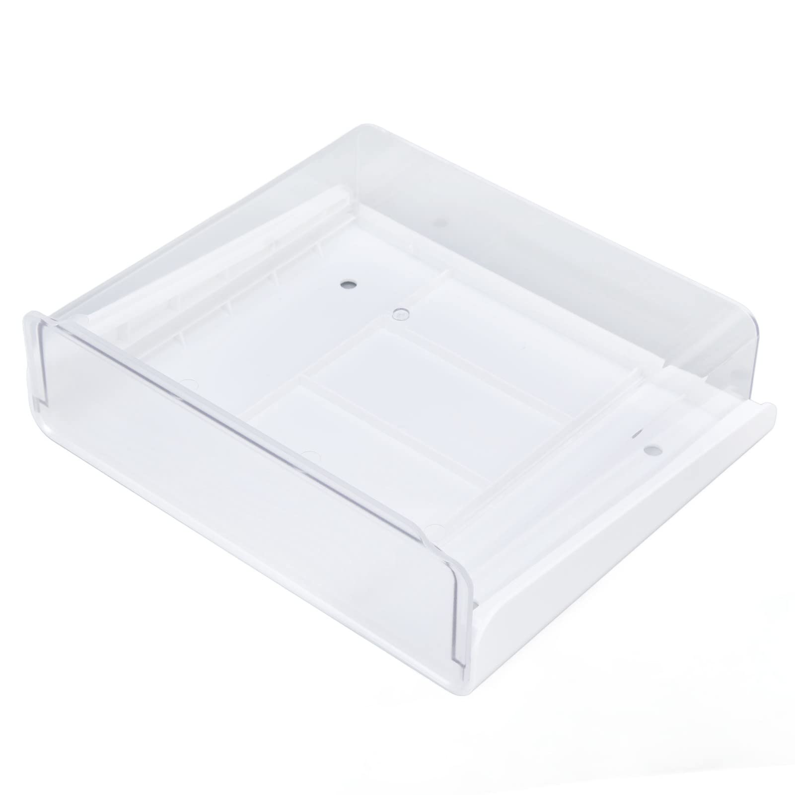 Acrylic Drawer Organizer - 3 Compartment Storage Box for Home & Office Use
