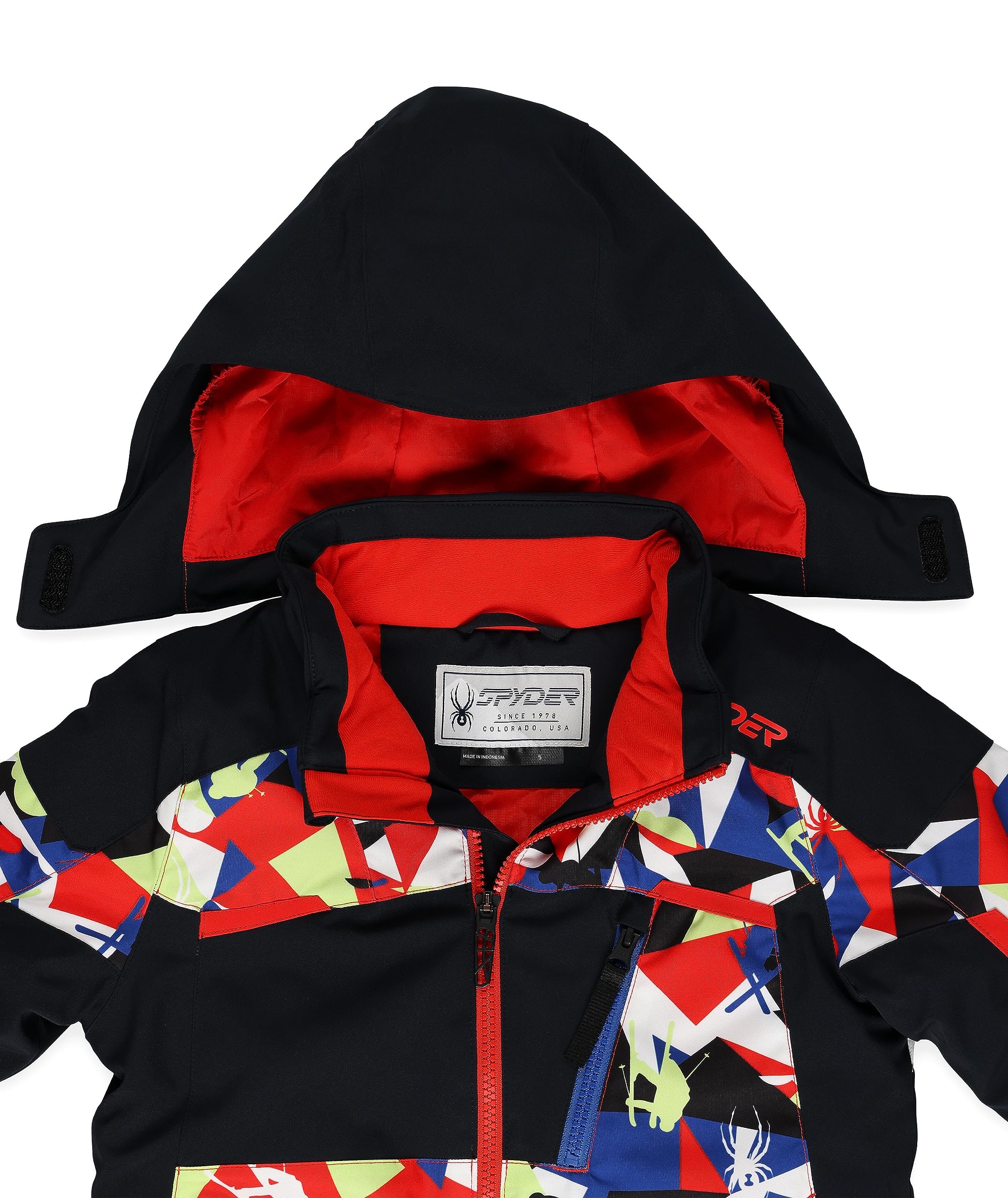 Spyder Boys Leader Insulated Ski Jacket - Waterproof Winter Jacket for Kids - Warm Snow Jacket for Skiing, Snowboarding & Outdoor Winter Activities