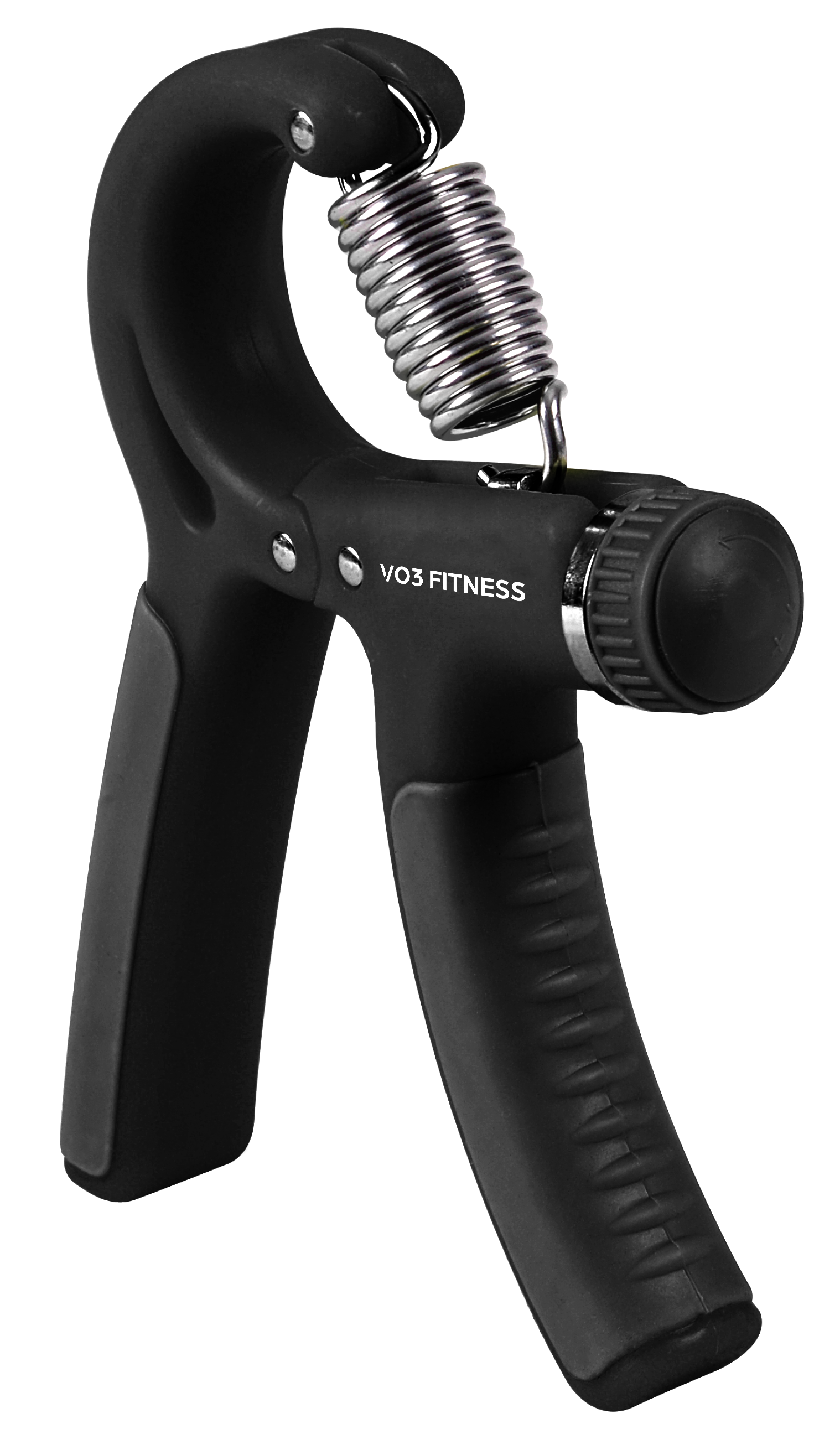 VO3 Adjustable Hand Grip Strengthener - Finger & Forearm Exercise Equipment for Gym, Office & Home Workouts - Improve Grip Strength for Rock Climbing, Tennis & Weightlifting