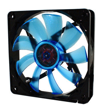 Gelid Wing 12 120mm x 120mm x 25mm Silent PWM LED Fan - FN FW12BPL - High Airflow Cooling for PC Gaming, Case, and CPU Coolers - Ultra Quiet Computer Case Fan with RGB Lighting