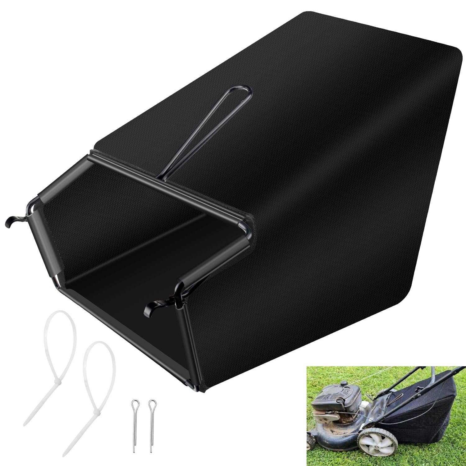 Braveboy 964-04007A Replacement Grass Bag with Frame - Compatible with MTD 21