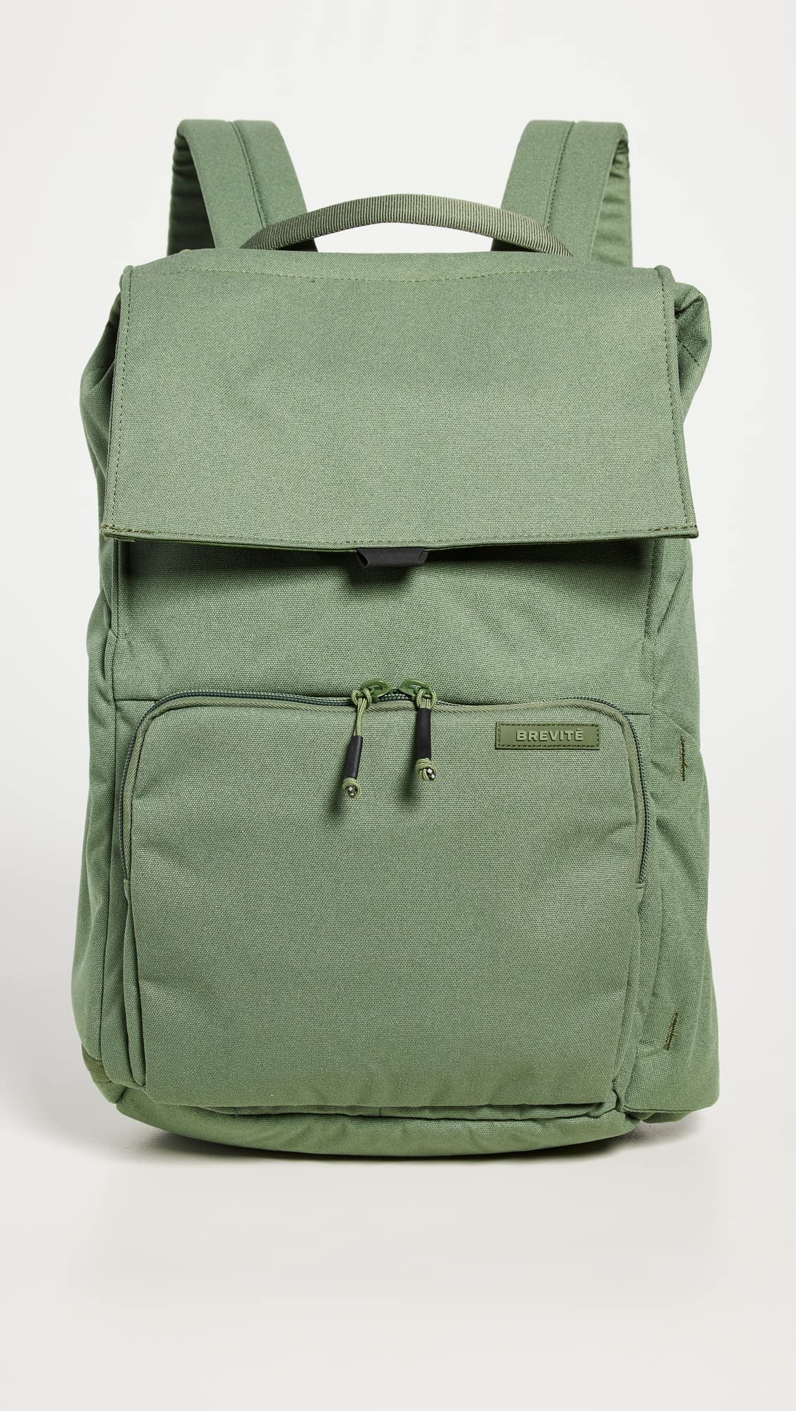 Brevite The Daily Backpack - Lightweight Durable Green Backpack for Men & Women, Perfect for Travel, Work, School & Outdoor Adventures