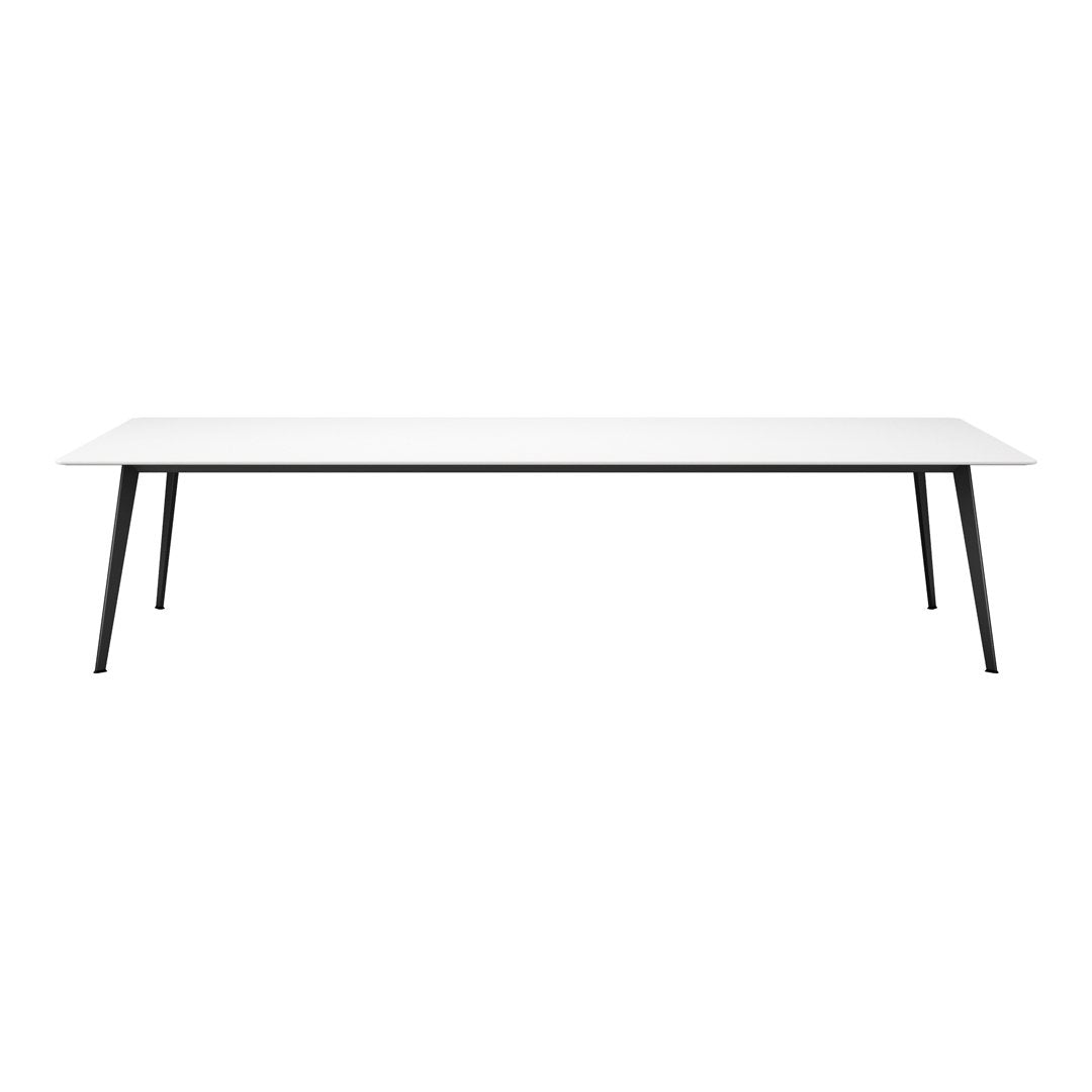 Modern Rectangular JW Dining Table - Solid Wood Kitchen Table for 6-8 People - Perfect for Family Dinners & Entertaining Guests