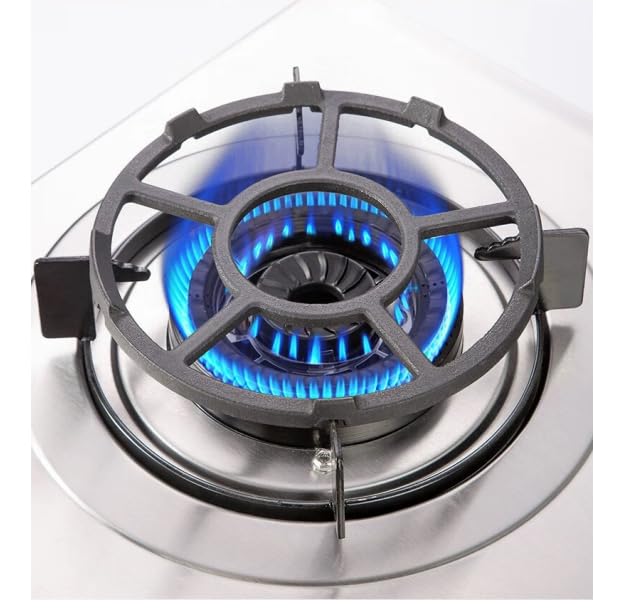 Cast Iron Trivet - Non-Slip Wok Pan Support Stand & Gas Ring Reducer for Kitchen Stove Hobs - Perfect for Coffee Pots, Moka Pots & Cooking Utensils - Durable Kitchen Accessory for Gas Stoves & Countertop Protection