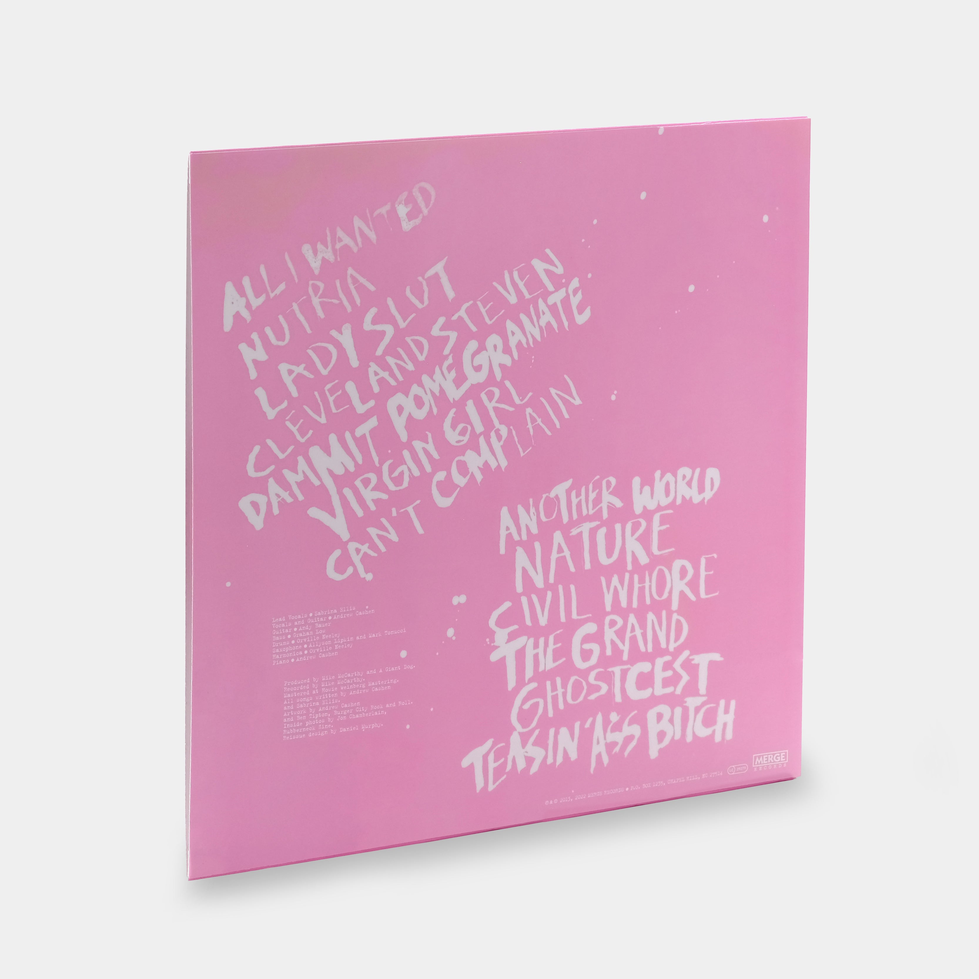 Giant Dog Bone LP Pink Vinyl Record - Limited Edition Collectible Music Album for Dogs & Pet Lovers | Perfect for Home Decor, Music Collectors & Vinyl Enthusiasts
