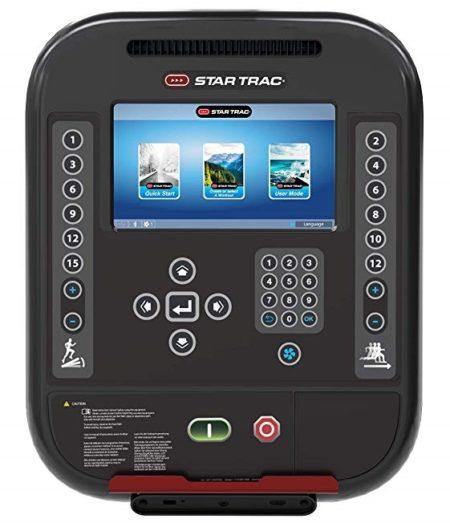 Star Trac 4CT Commercial Grade Cross Trainer with LCD Display - Perfect for Home Gym & Cardio Workouts