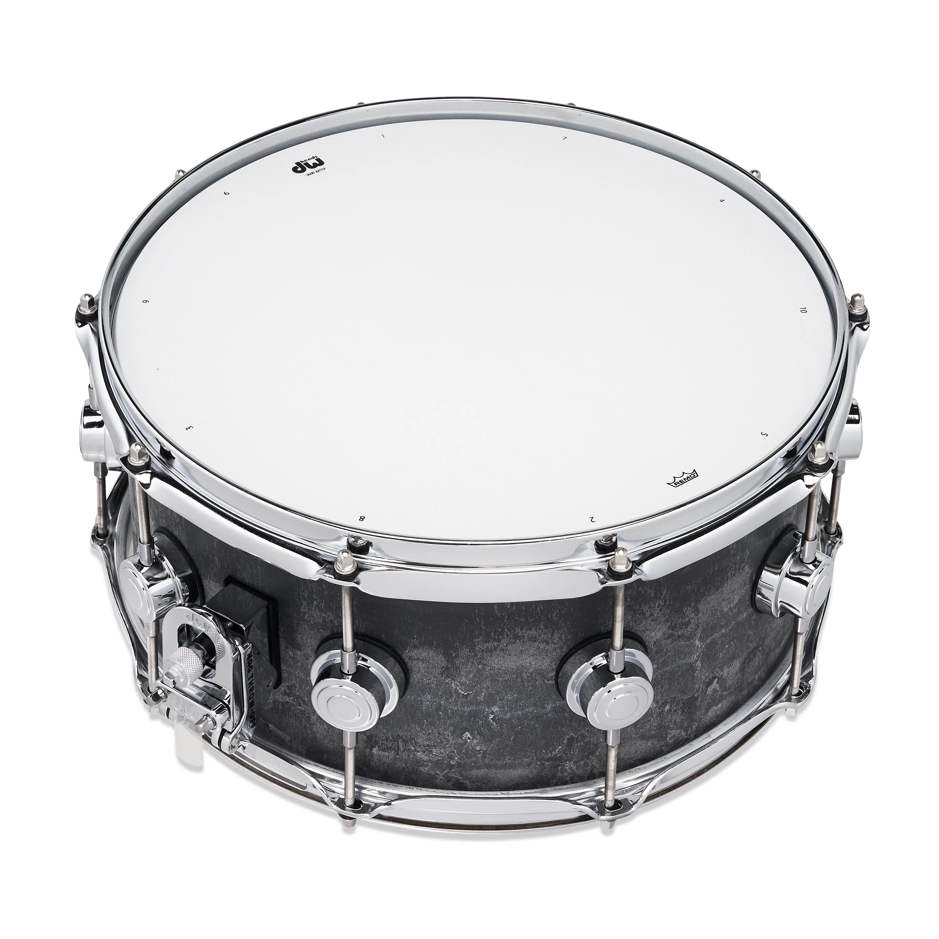 DW Collector's Series 6.5 X 14 Concrete Snare Drum - Professional Grade Snare for Studio Recording & Live Performances