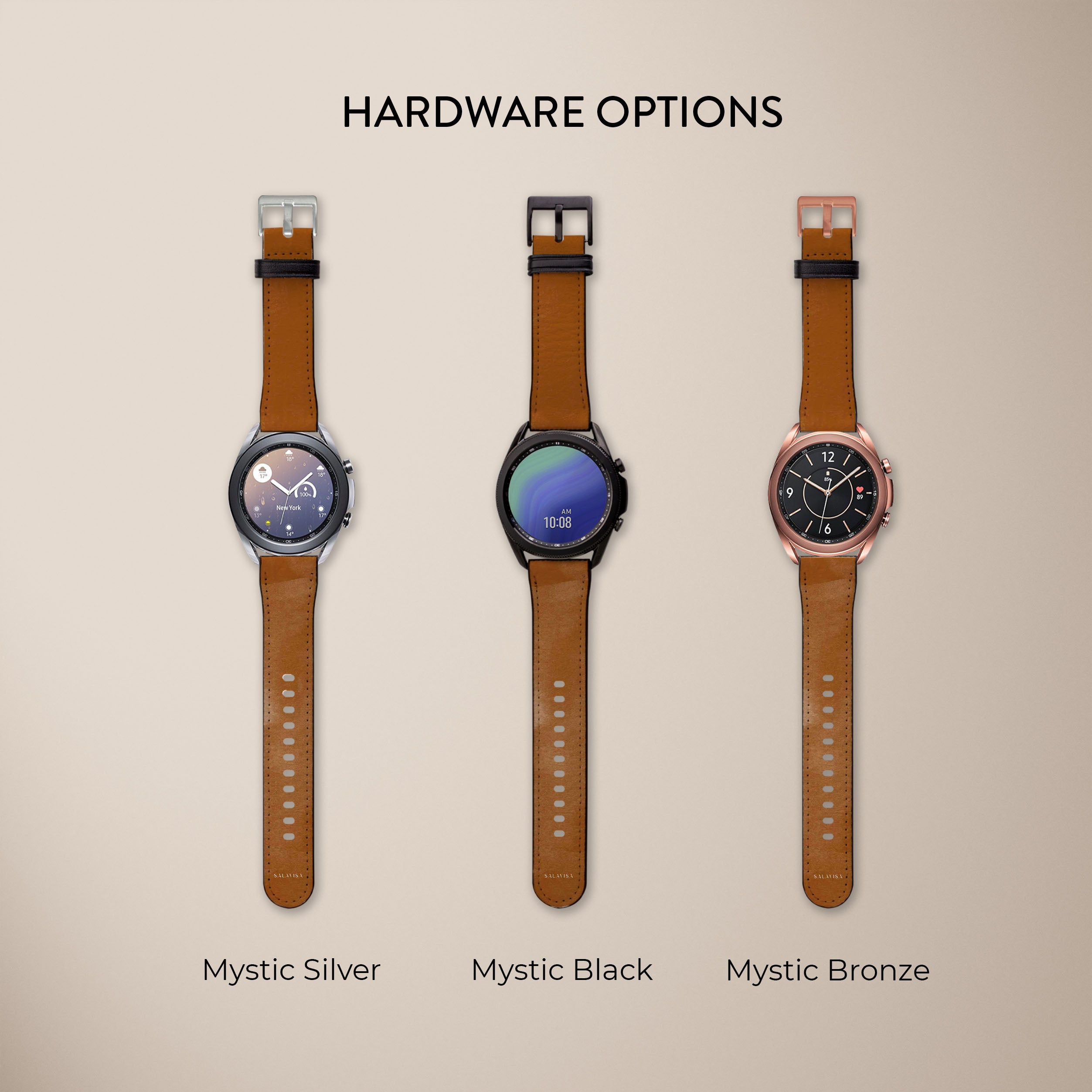 Stylish Burnt Orange Galaxy Watch Band - Premium Soft Silicone Strap for Samsung Galaxy Watch 4/5/6, Comfortable & Durable - Perfect for Workouts, Running, and Everyday Wear