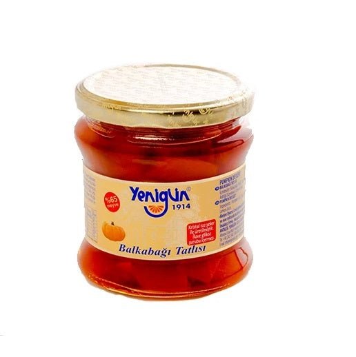 Premium Pumpkin Jam by Yenigun - 450g | Delicious Spread for Toast, Pancakes & Desserts | Natural & Tasty