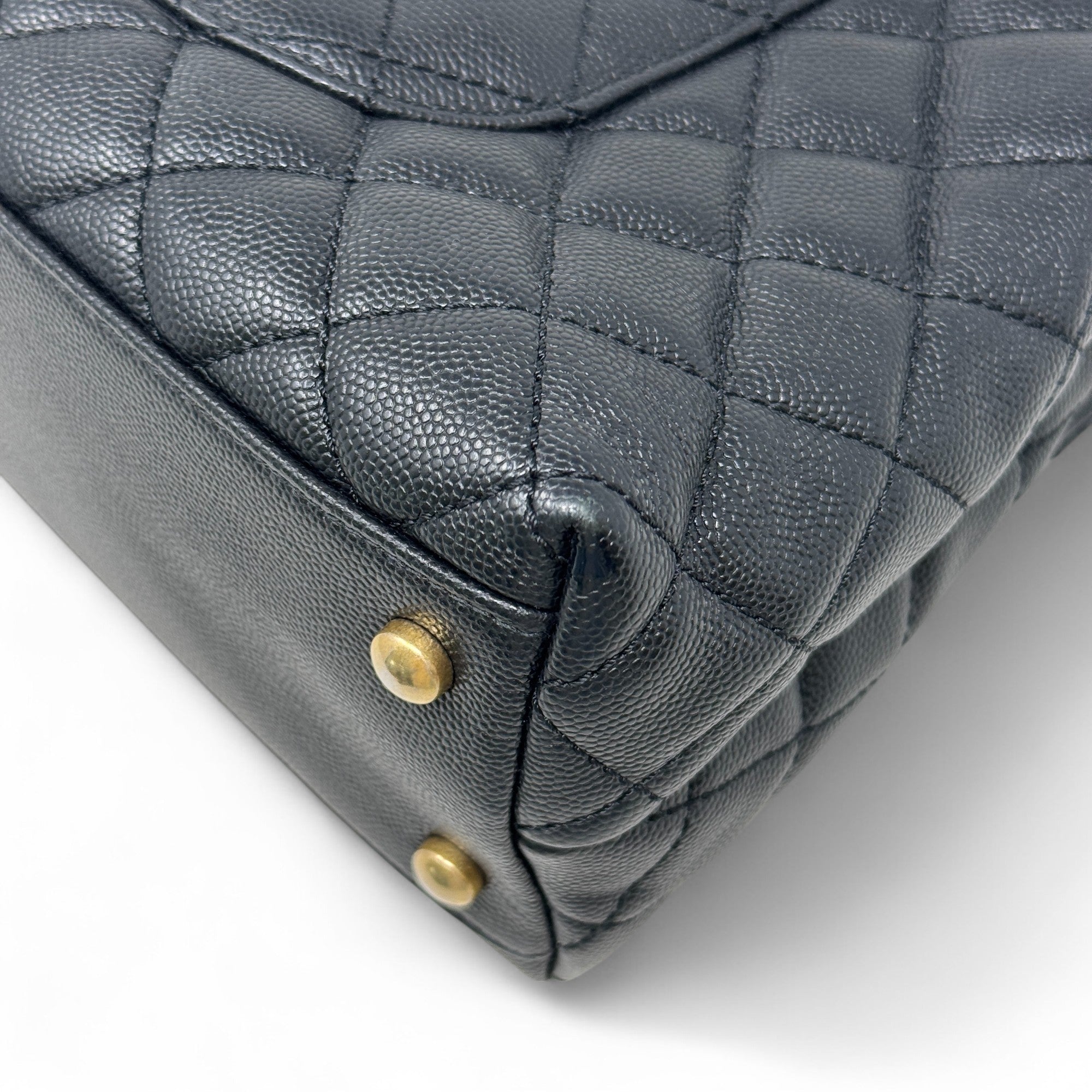 Chanel Black Medium Coco Handle Bag - Luxury Designer Handbag for Women | Perfect for Work, Evening Events & Everyday Use