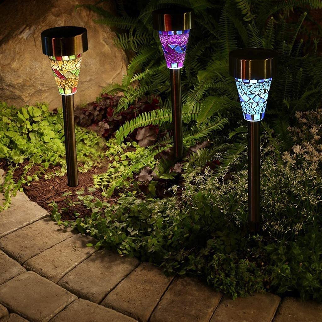 Solar LED Garden Lights - Waterproof Outdoor Landscape Lighting for Pathway, Walkway & Driveway | Patio & Lawn Decor