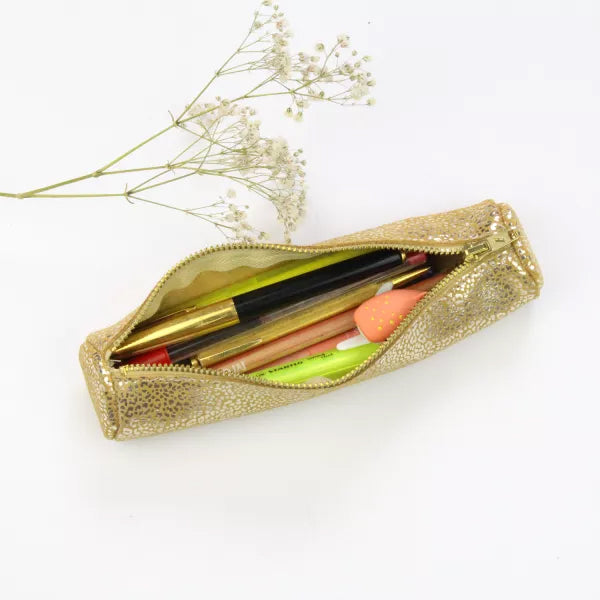 Lily Pencil Case with Barnabe Loves Coffee Design - Cute & Durable School Supplies for Kids, Students & Office Use - Perfect for Backpacks, Desks & Gift Giving