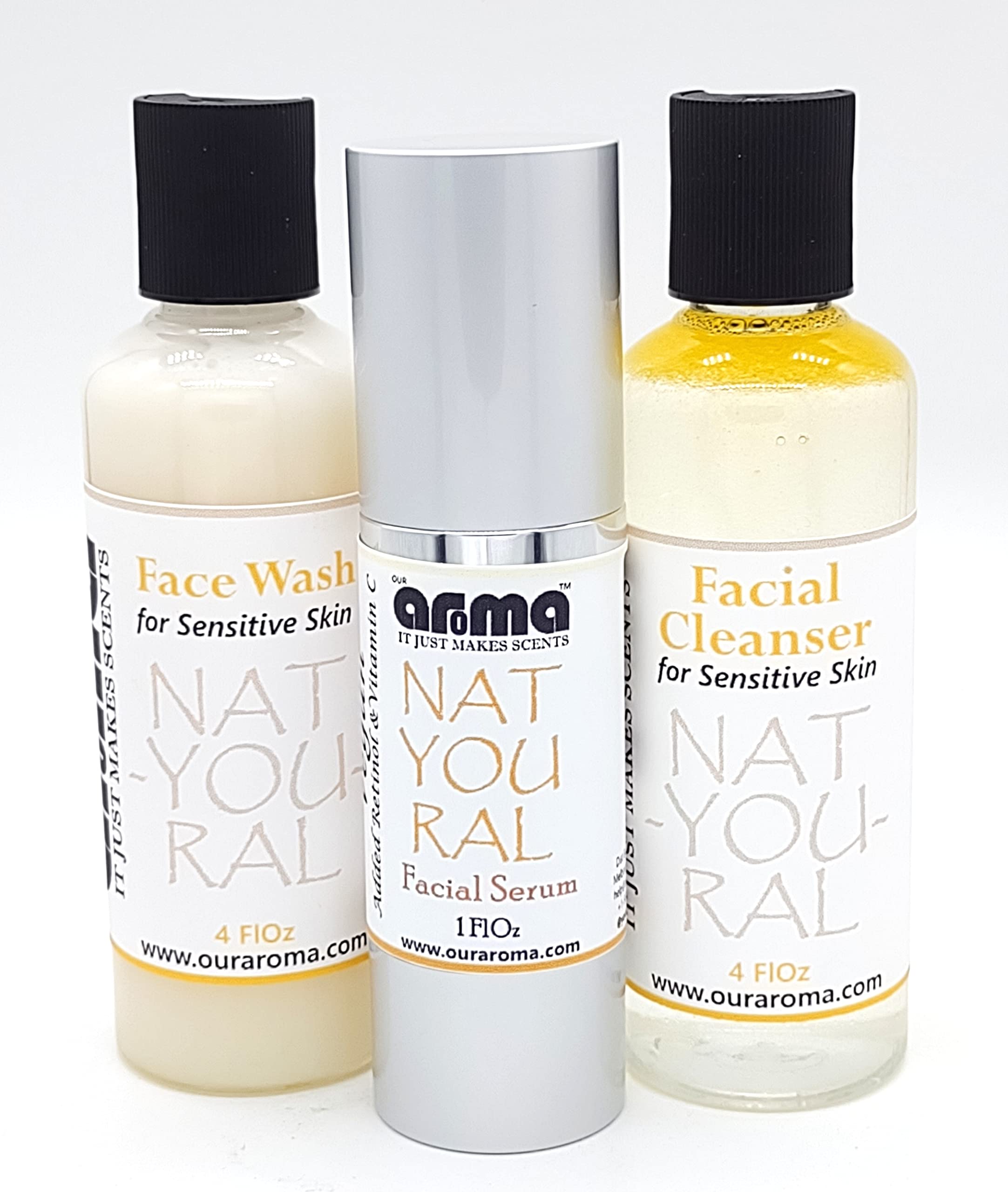 NAT-YOU-RAL Collection Gentle Face Wash for All Skin Types - 4 Fl Oz | Daily Cleansing & Makeup Removal | Perfect for Sensitive, Dry & Oily Skin