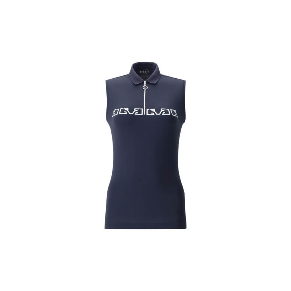 APSE Men's Sleeveless Sun Protection Polo Shirt - UPF 50+ UV Blocking, Moisture-Wicking & Breathable - Perfect for Golf, Hiking & Outdoor Activities