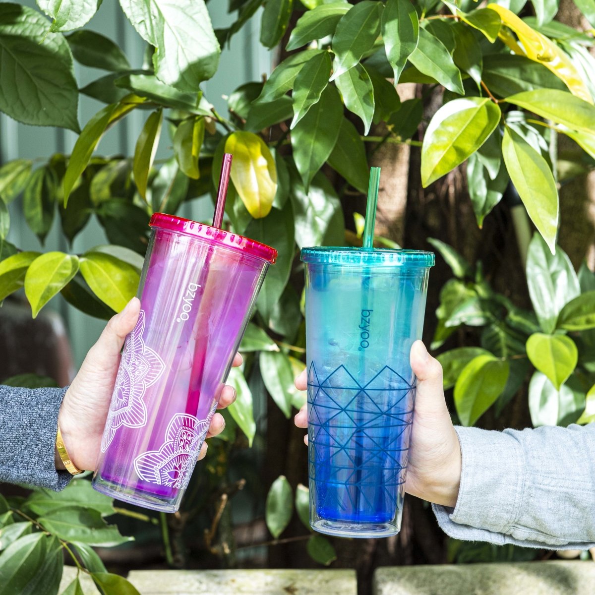 24oz Double Wall Insulated Plastic Tumbler with Lid and Straw - Spiderman Blue - Perfect for Kids' Parties, School Lunches & Outdoor Activities