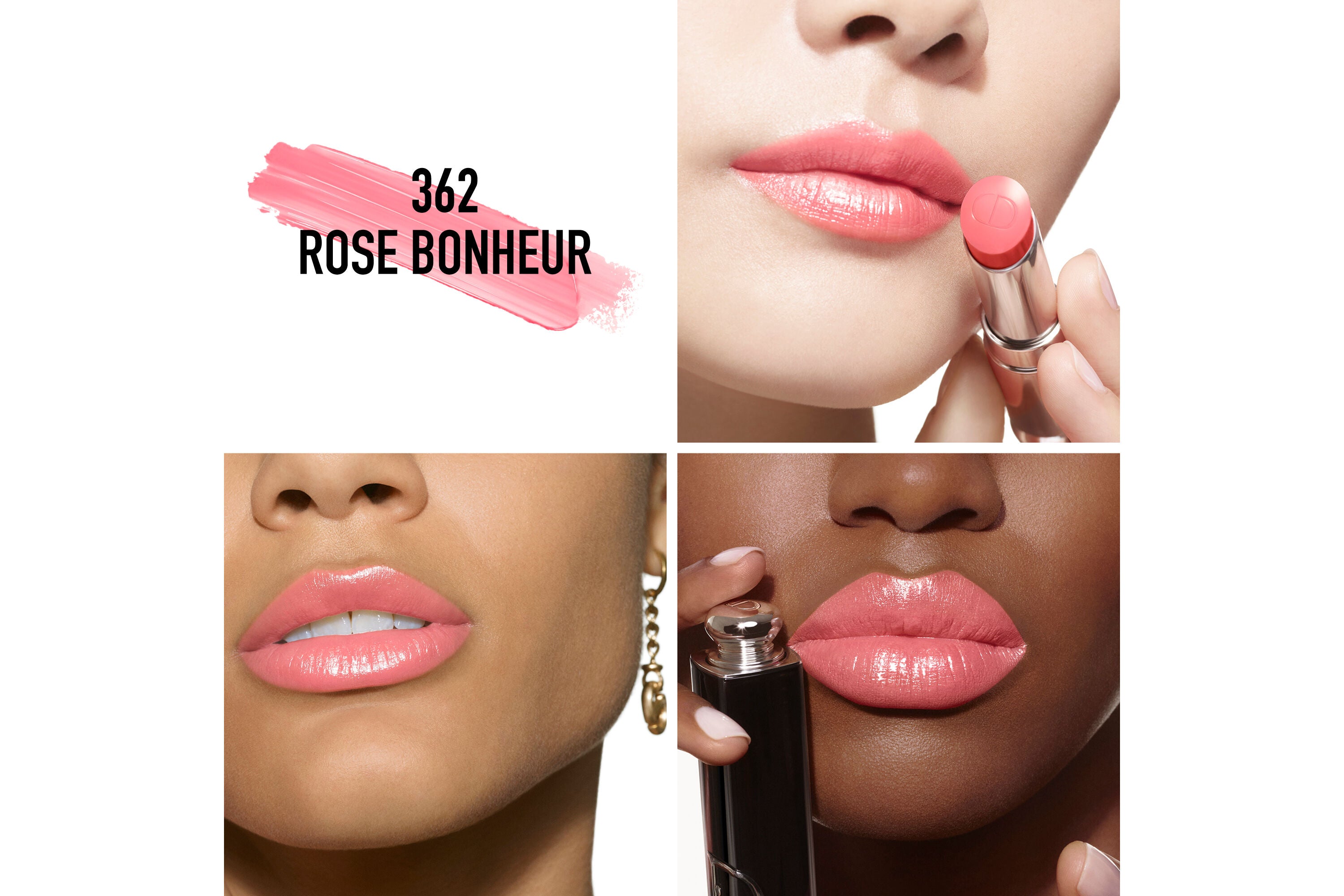 DIOR Addict Shine Lipstick - 18 Luxurious Shades | Long-Lasting Hydrating Lip Color | Perfect for Everyday Wear & Special Occasions