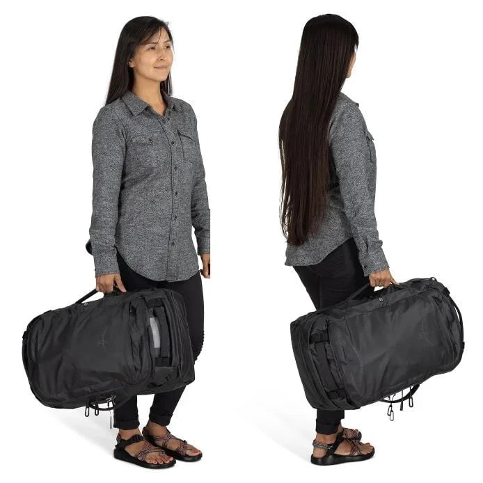 Osprey Transporter Duffel 44 - Durable Travel Bag for Hiking, Camping & Outdoor Adventures | Water-Resistant Gear for Men & Women | Perfect for Weekend Trips & Gym Use