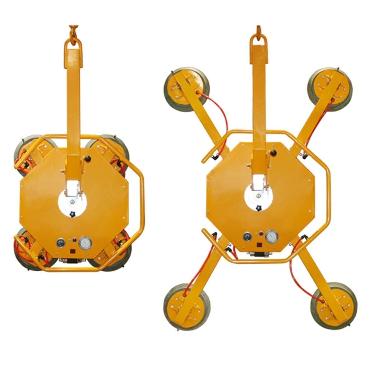 Aardwolf ARGL 500 DC Powered Vacuum Glass Lifter - Heavy Duty Glass Suction Cup for Window Installation, Glass Handling & Mirror Mounting - Perfect for Construction, Home Improvement & Glass Workshop Use