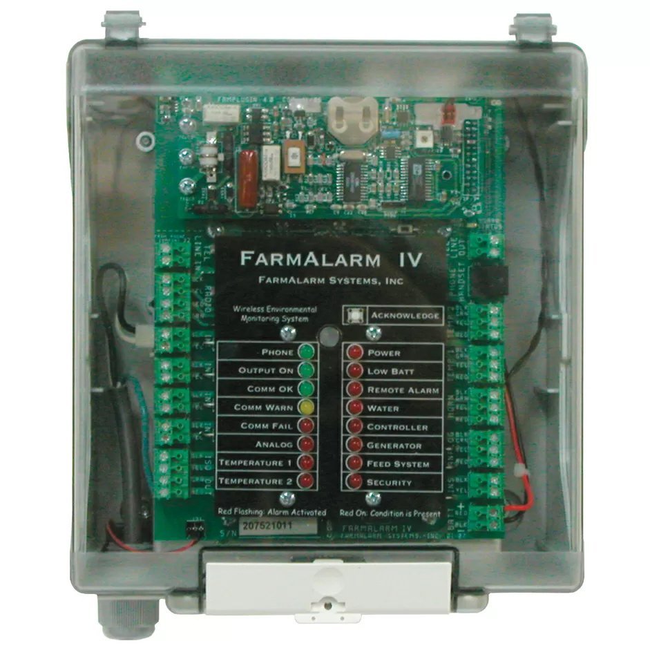 Farm Alarm™ 4.0 Smart Monitoring System for Agriculture - Wireless Livestock & Crop Security Solution - Perfect for Farms, Ranches, and Greenhouses