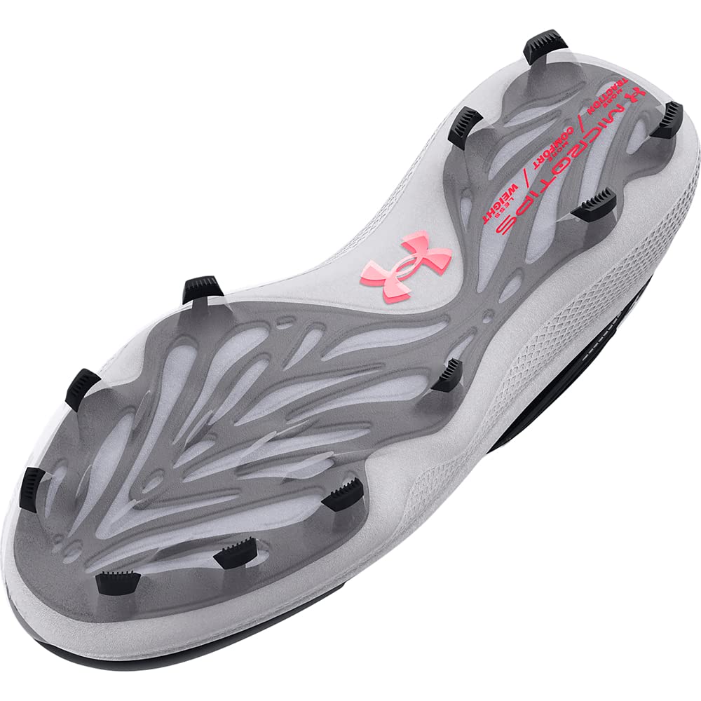 Under Armour Men's Yard Low MT TPU Baseball Cleats - Lightweight Athletic Shoes for Baseball, Softball & Training - Non-Slip Cleats for Turf & Field Use