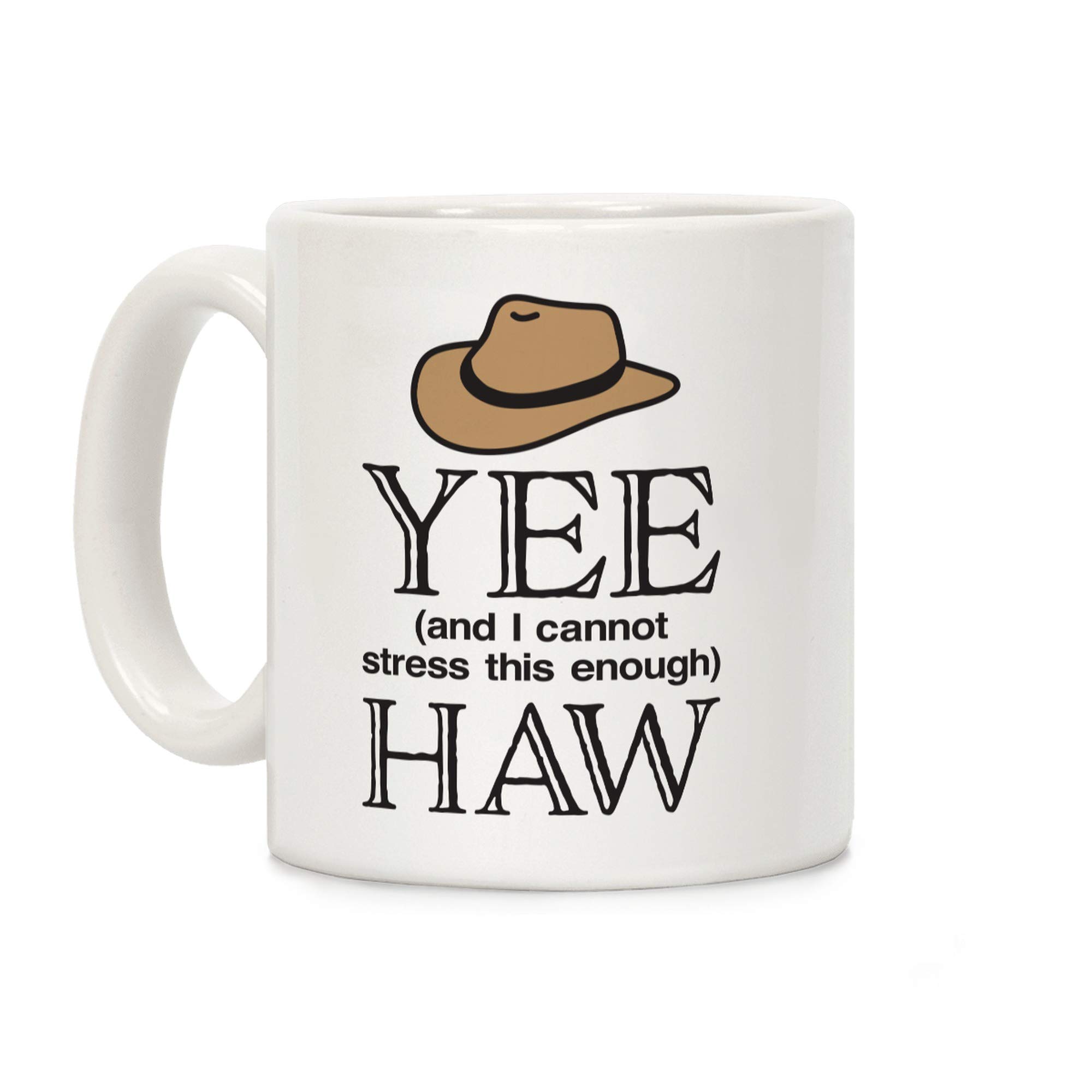 Funny Cowboy Coffee Mug - 11oz Double-Sided Printed Ceramic Cup with Adult Humor for Cowboy & Cowgirl Fans | Dishwasher Safe Novelty Mug for Men & Women | Perfect for Office, Home Use & Gifts
