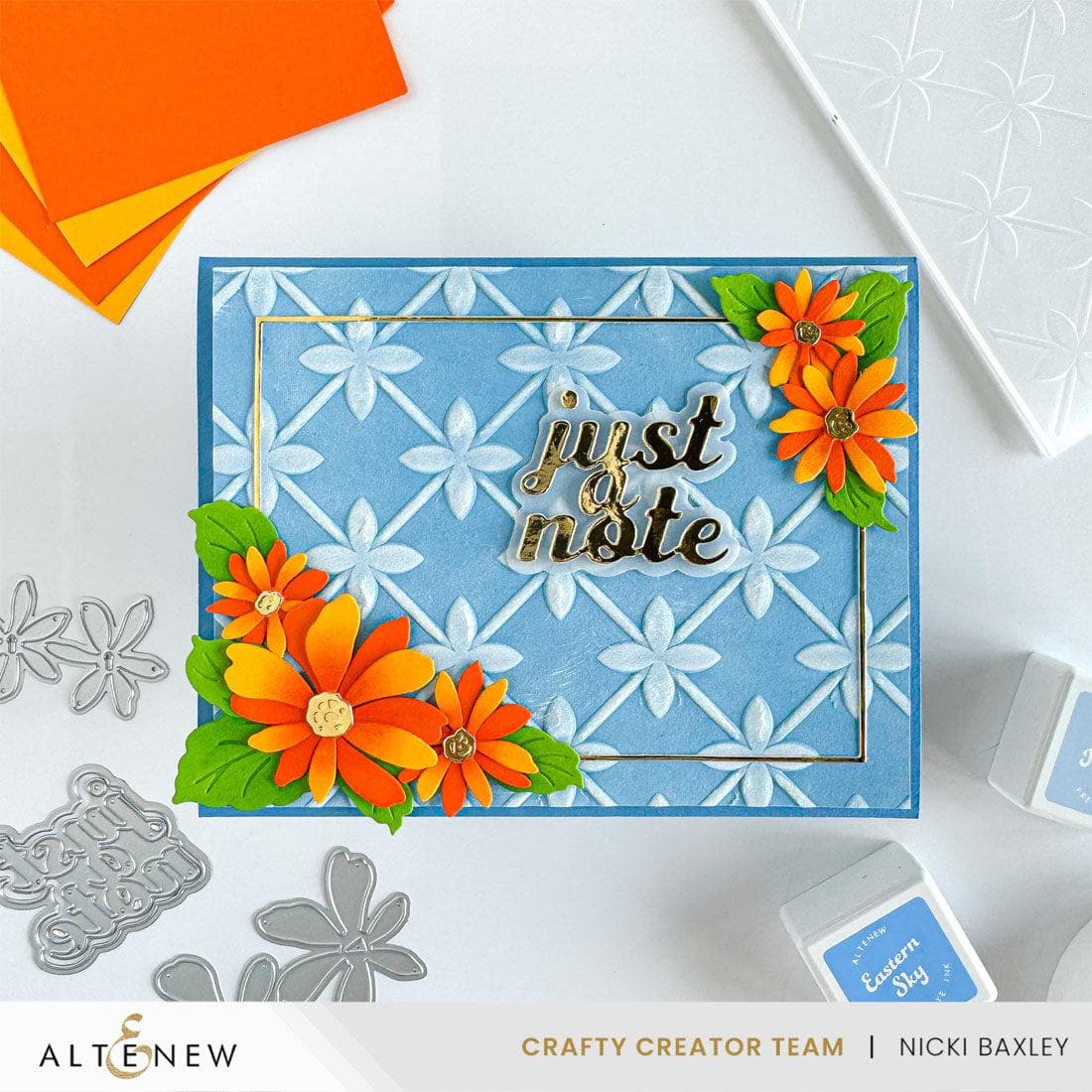 Fresh Flower Die Set for Card Making, Scrapbooking, and DIY Crafts - Perfect for Handmade Greeting Cards, Invitations, and Paper Art Projects