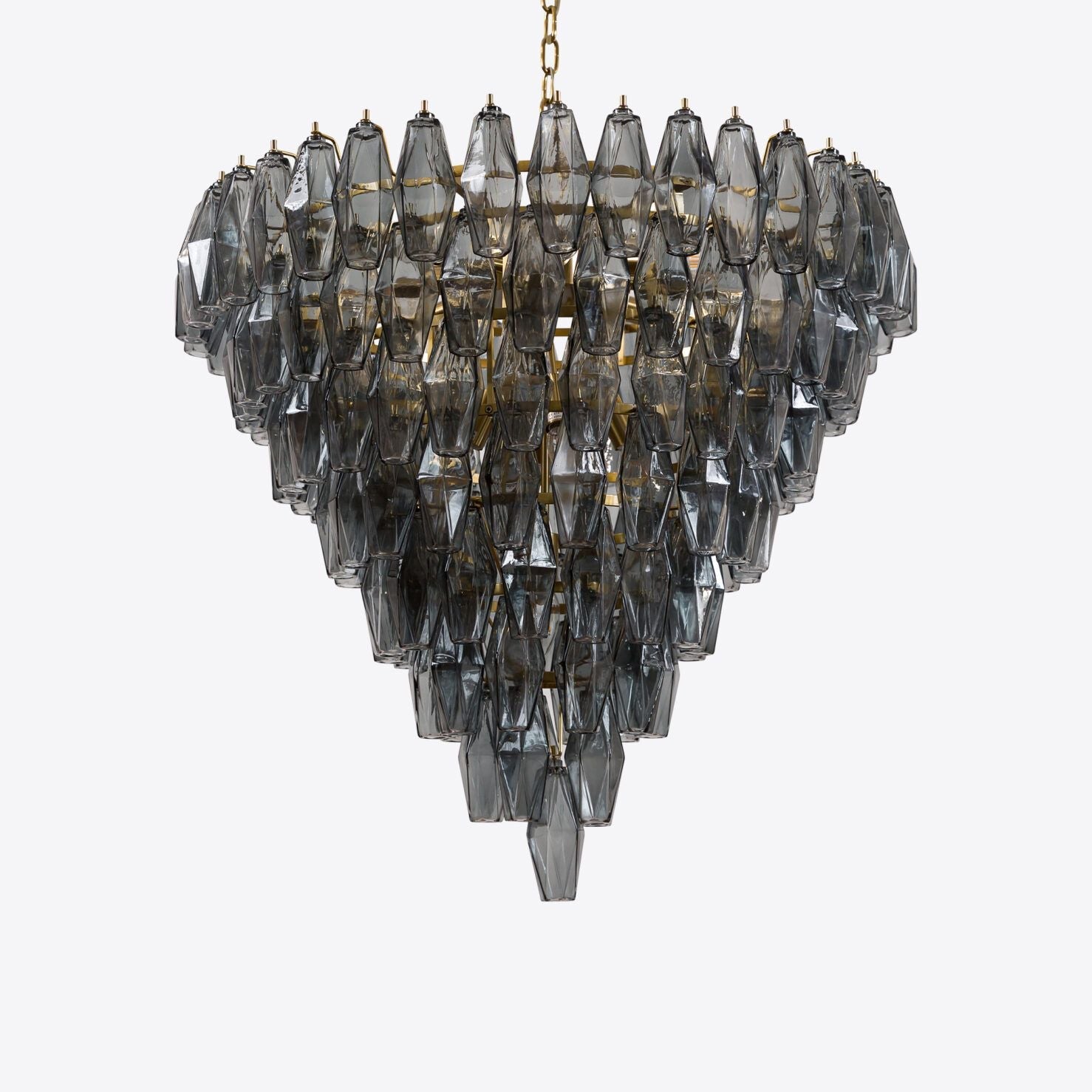 Elegant Asti Murano Glass Chandelier - Handcrafted Italian Lighting Fixture for Dining Room & Living Room Decor