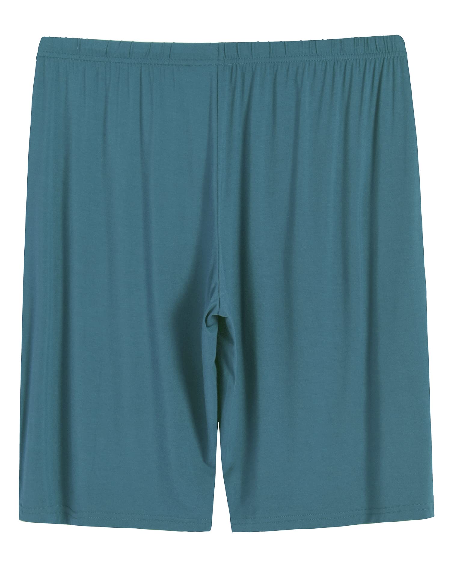Esenchel Women's Plus Size Pajama Shorts - Soft Rayon Sleep Shorts for Lounge & Nightwear - Comfortable Summer Sleepwear for Women