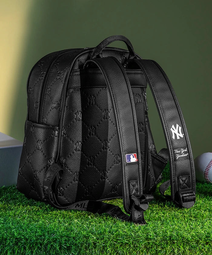 MLB New York Yankees Backpack for Men & Women - Official Licensed Yankees Baseball Bag for School, Travel & Sports Fans