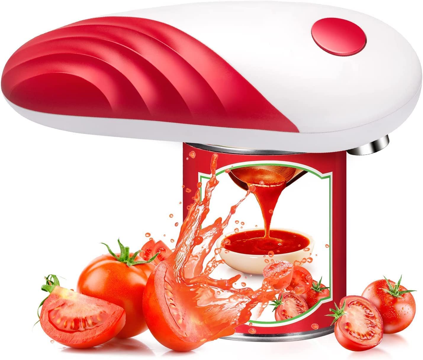 Electric Can Opener for Kitchen - Safe & Smooth Automatic Opener for All Can Sizes - Ideal for Seniors, Arthritis, Chefs & Women - Perfect for Home Cooking, Camping & Emergency Prep
