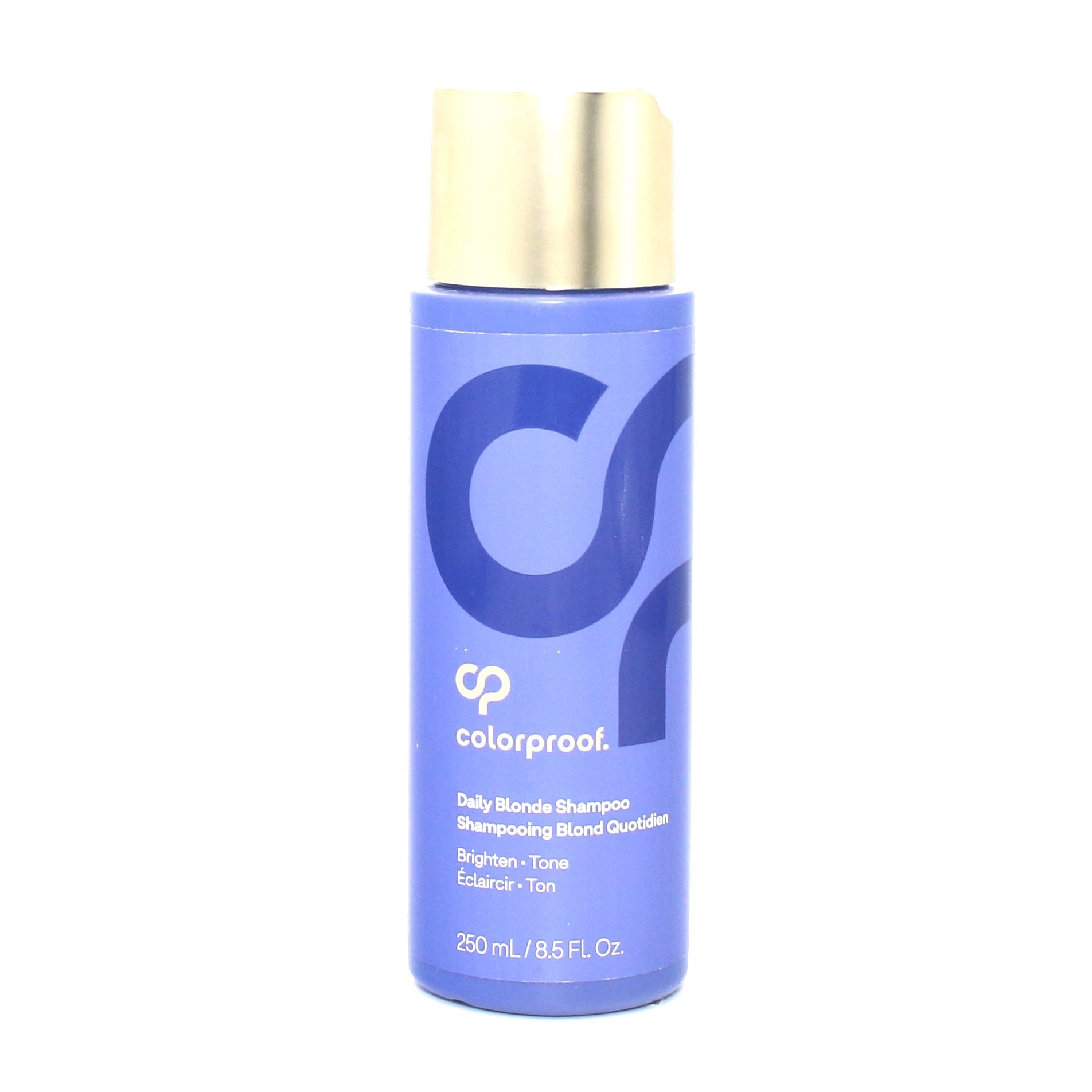 Color Proof Daily Blonde Shampoo 8.5 oz - Purple Toning Shampoo for Blonde & Highlighted Hair - Eliminates Brassiness & Enhances Shine - Perfect for Daily Use at Home or Salon