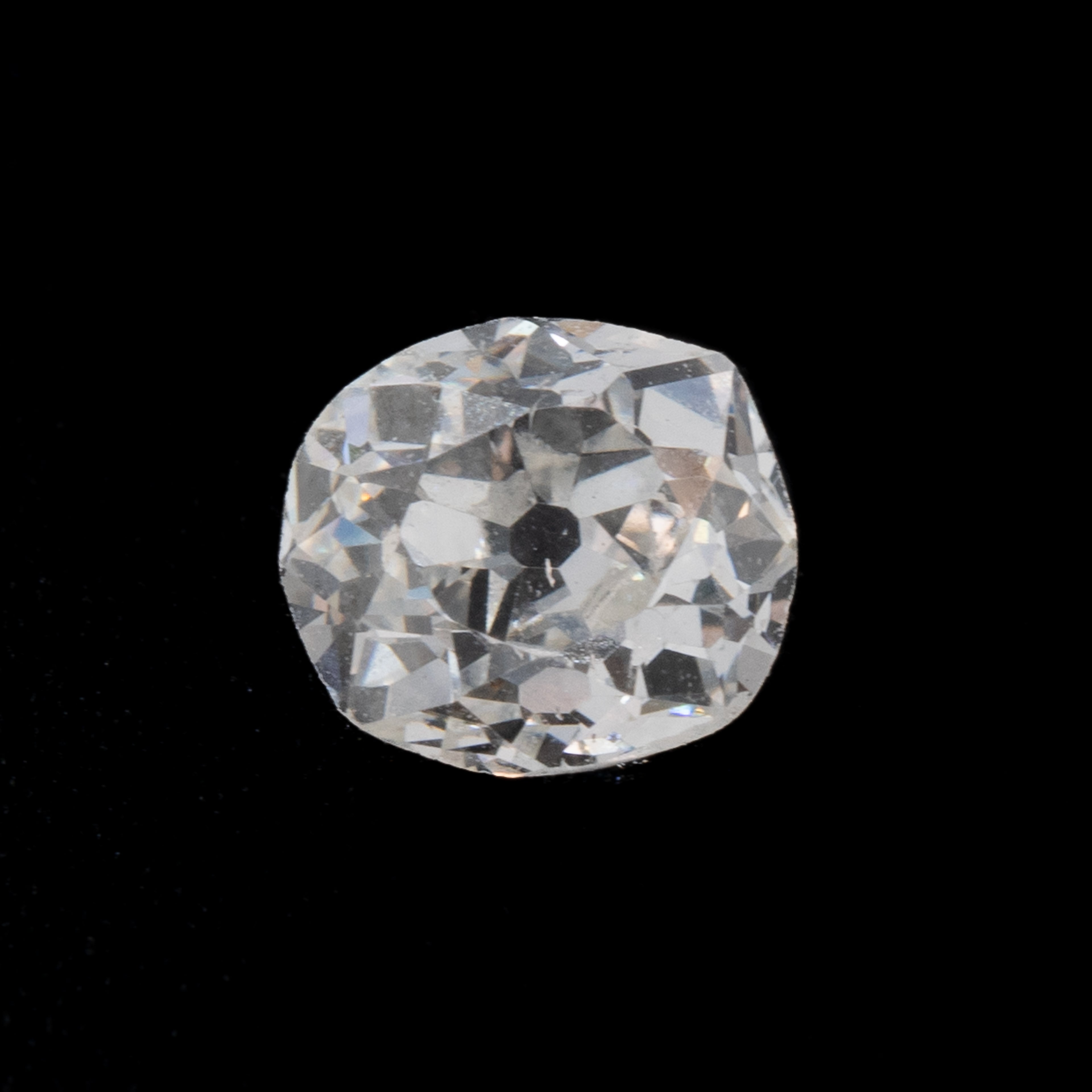 Antique Old Mine Cut Diamond Ring | 0.45 Carat G Color VS2 Clarity | Vintage Engagement Wedding Jewelry Gift for Her