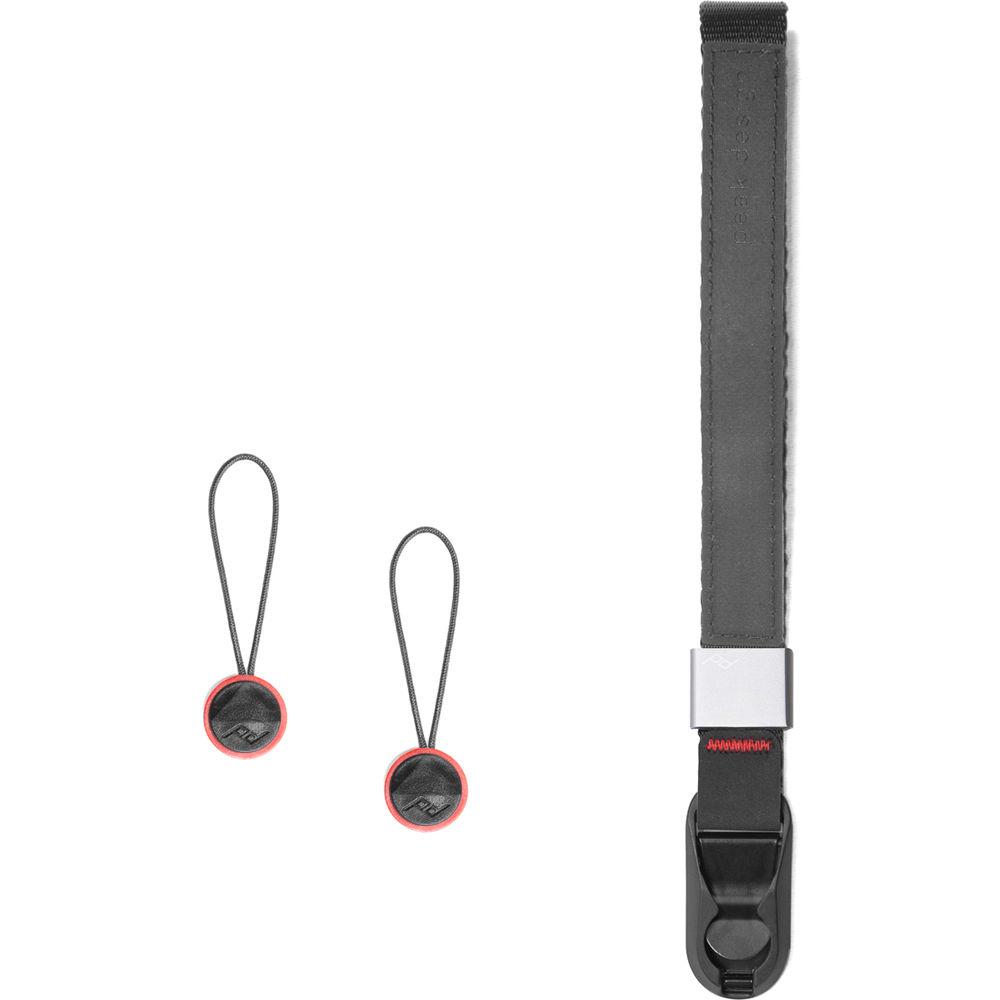 Peak Design Cuff Camera Wrist Strap (Black) - Secure & Comfortable Wrist Strap for DSLR & Mirrorless Cameras - Perfect for Travel, Hiking & Outdoor Photography