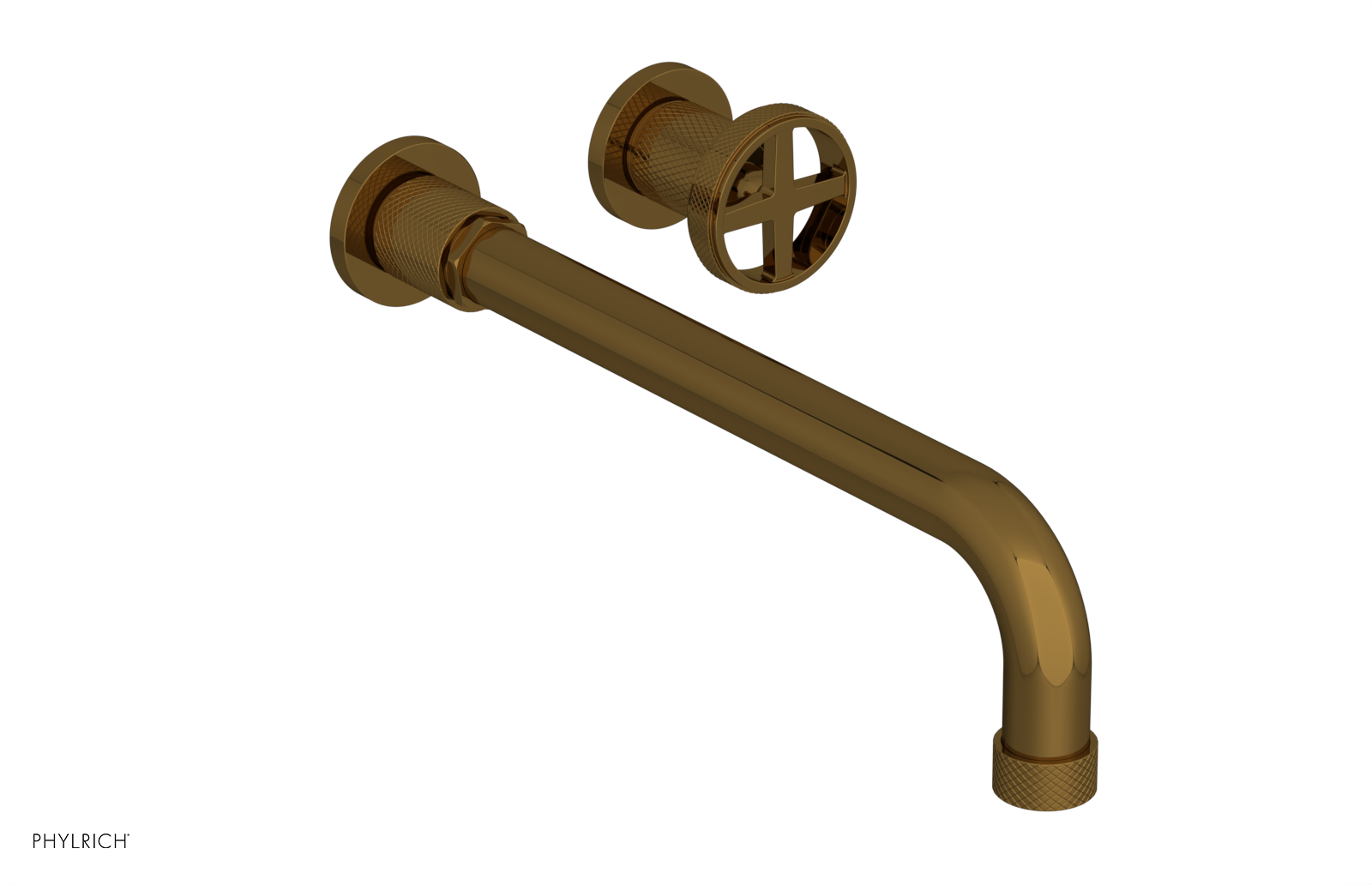 DUSTRIE Single Handle Wall Mounted Bathroom Faucet - 12