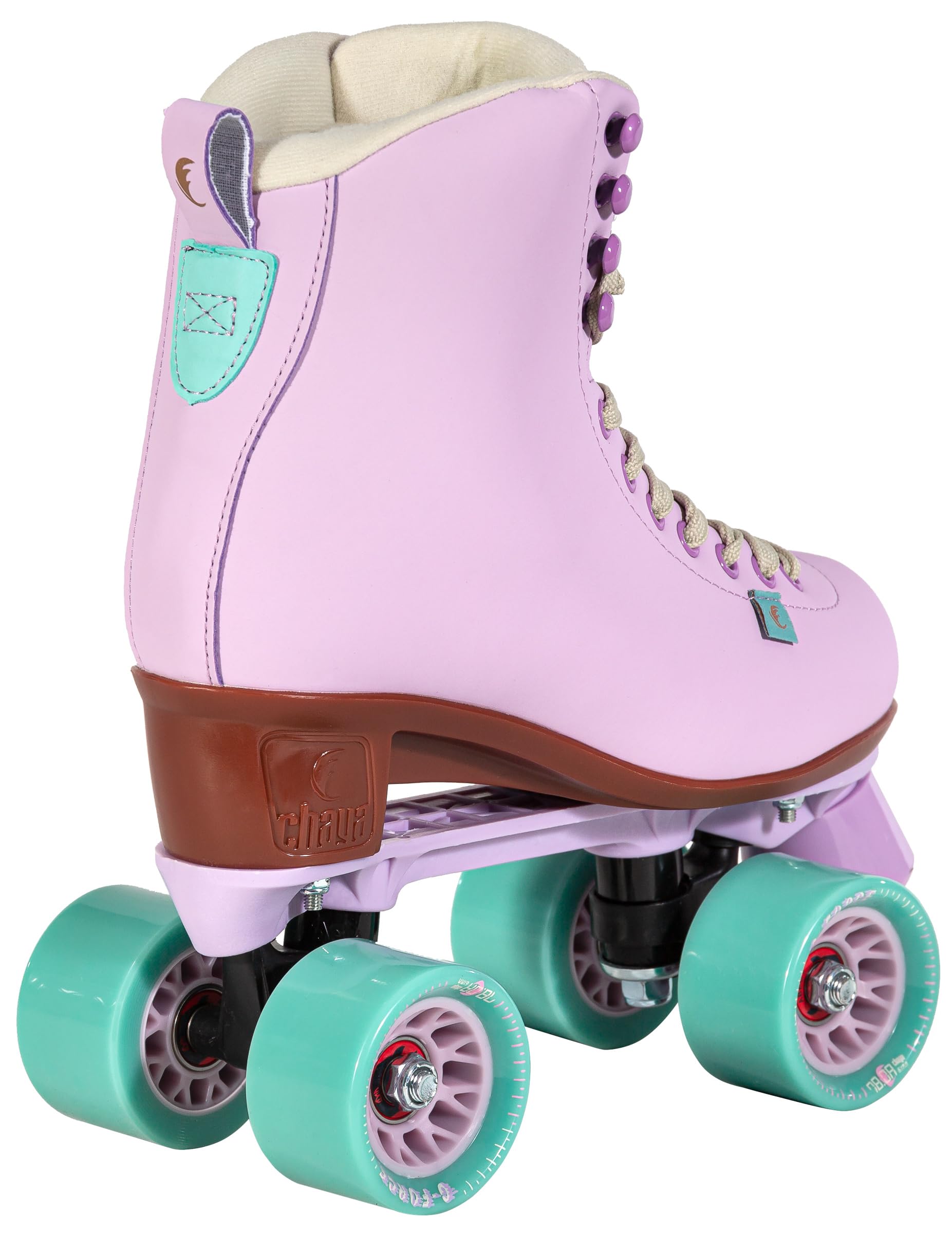 Chaya Melrose Lavender Roller Skates for Women - Outdoor & Indoor Skating - Comfortable Quad Roller Skates for Beginners & Adults - Perfect for Rinks, Parks & Fitness