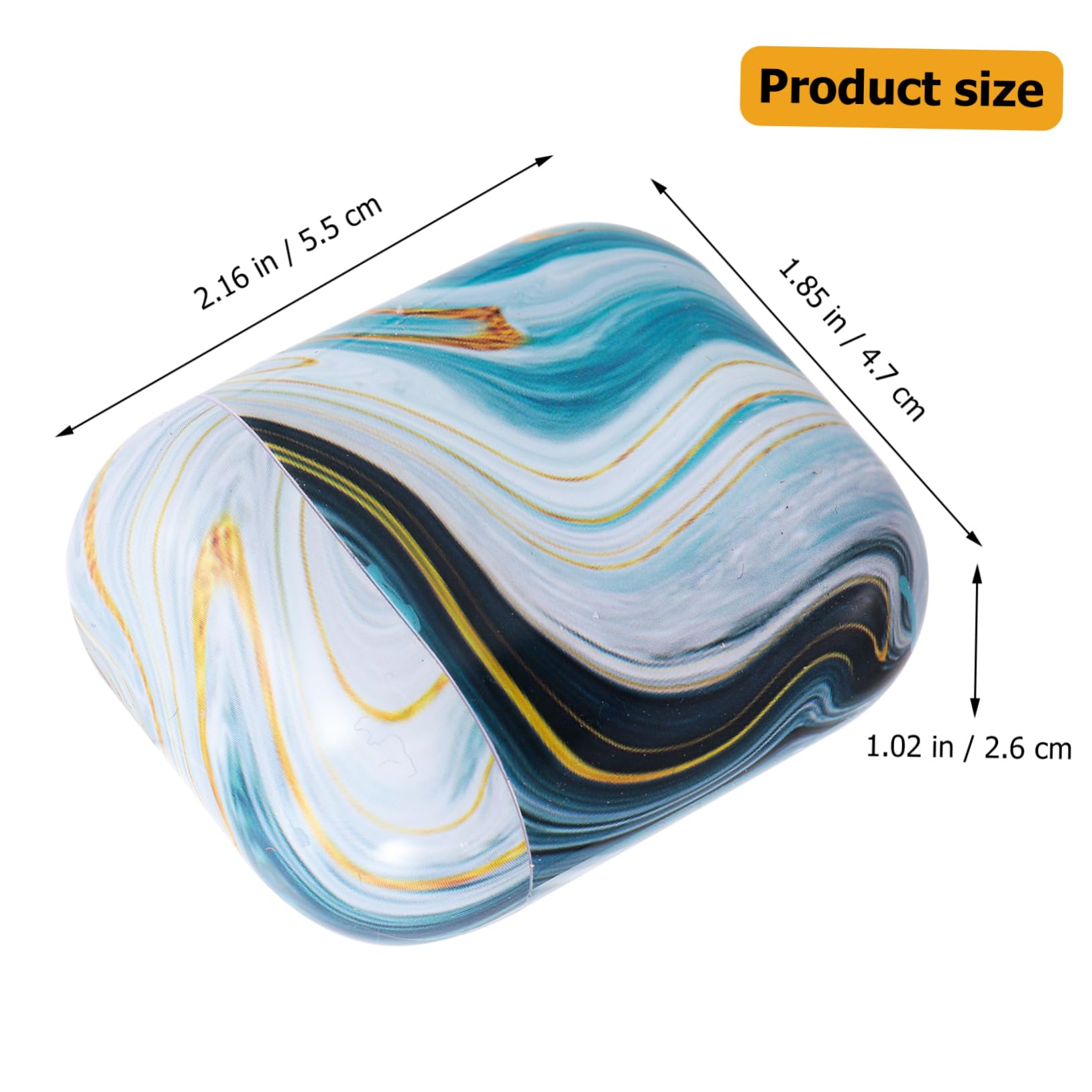 Veemoon 1PC TPU Earbuds Case - Protective Headphone Storage Bag for AirPods, Wireless Earbuds | Travel, Gym & Daily Use Accessory