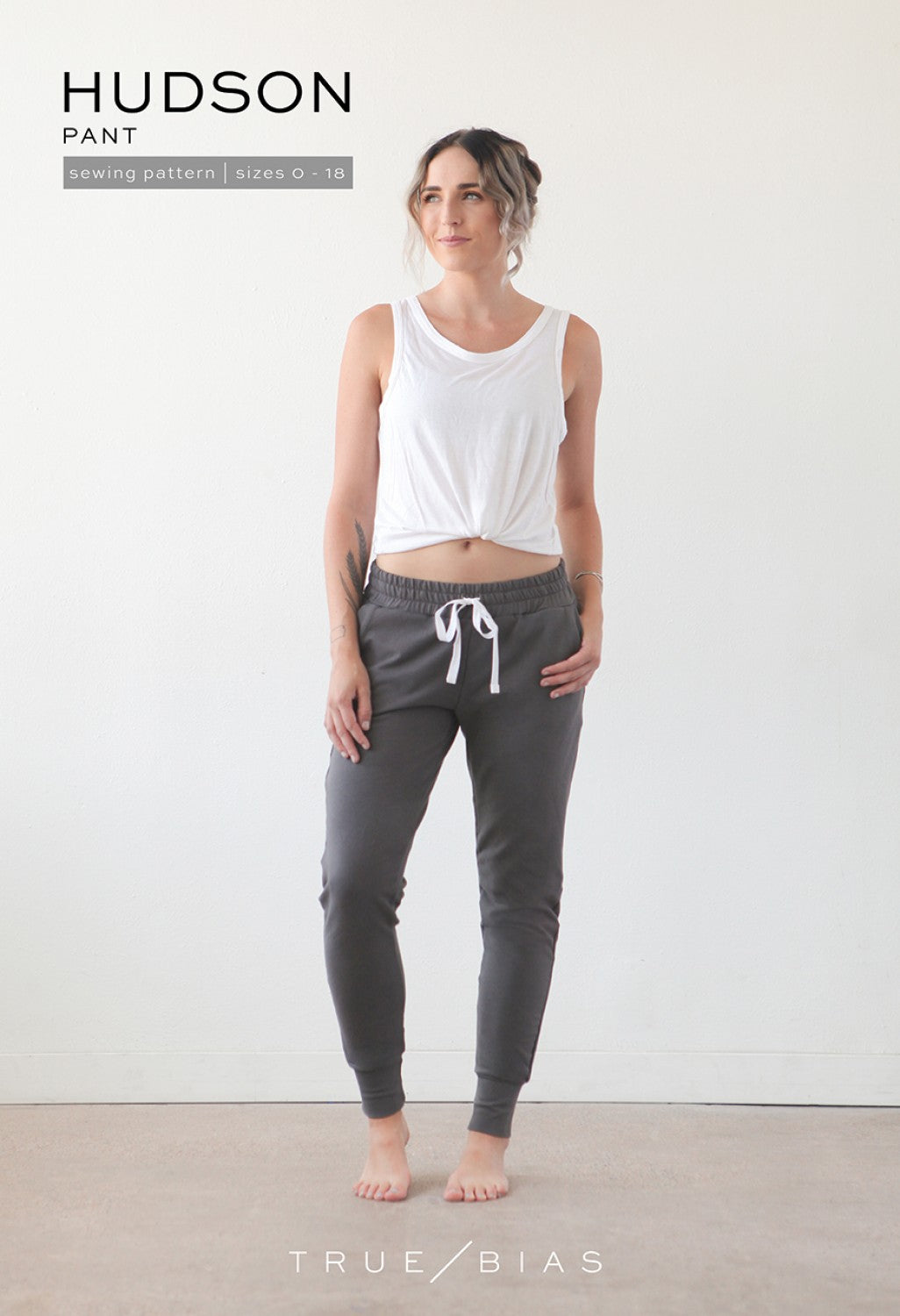 Hudson Pant Sewing Pattern - Sizes 0-18 with Step-by-Step Instructions | Perfect for DIY Fashion, Home Sewing Projects & Custom Clothing Creation