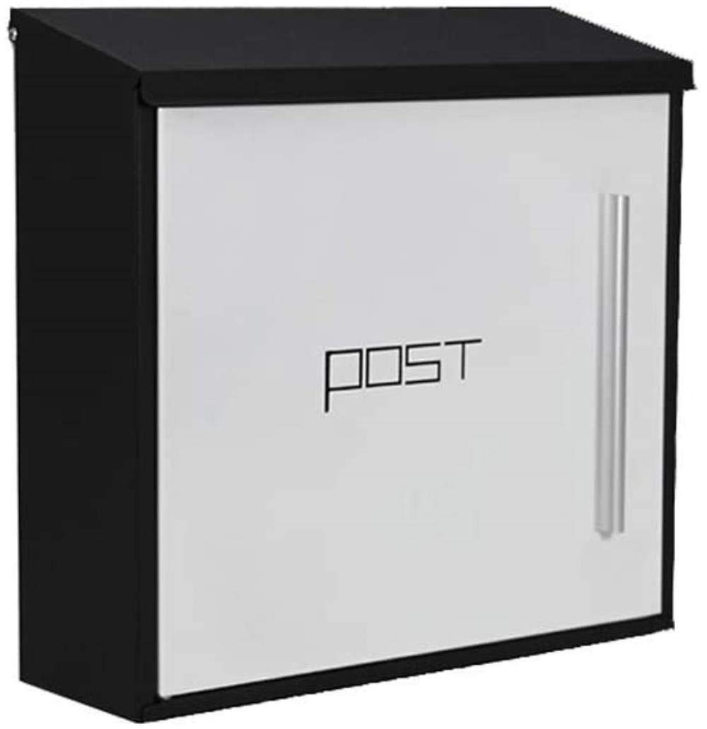 Secure Locking Mailbox - 304 Stainless Steel Weatherproof Letter Box with Key for Home, Villa & Outdoor Use | Wall Mounted Suggestion Box for Rain Protection & Privacy