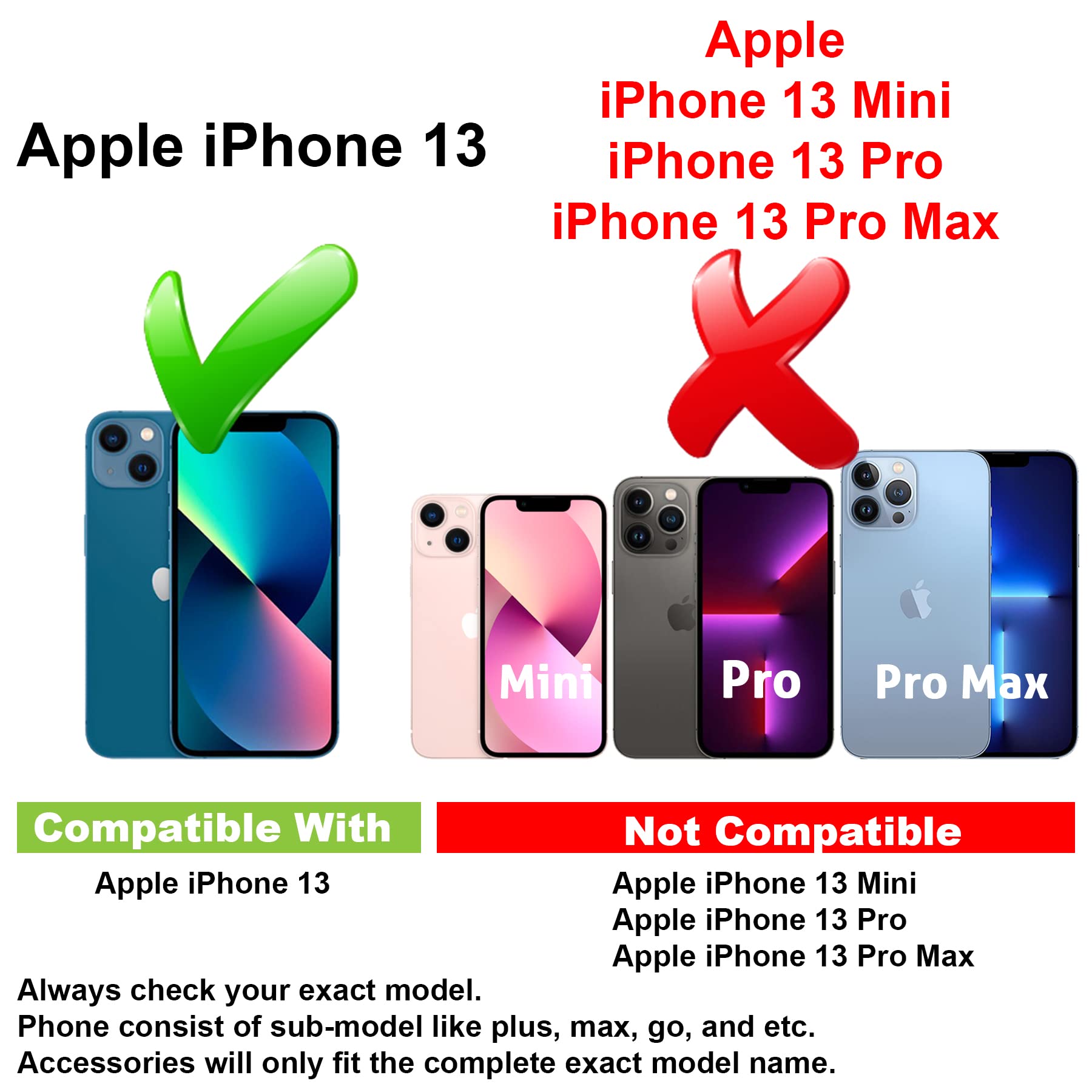 VIBECover Slim Protective Case for Apple iPhone 13 - Shockproof Flexible TPU Cover with Skull Wars Design | Perfect for Everyday Use, Outdoor Activities & Gaming Enthusiasts