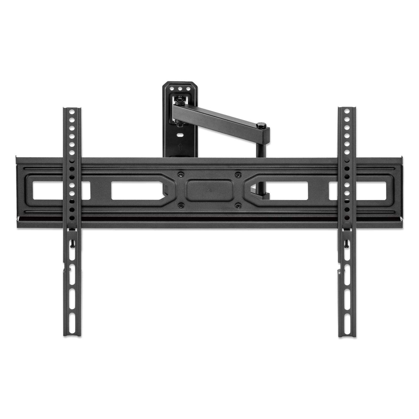 Full Motion TV Wall Mount Bracket for 37-70 Inch TVs - Articulating Arm with Post Leveling Adjustment, Tilt & Swivel - Perfect for Living Room, Bedroom & Home Theater Setup