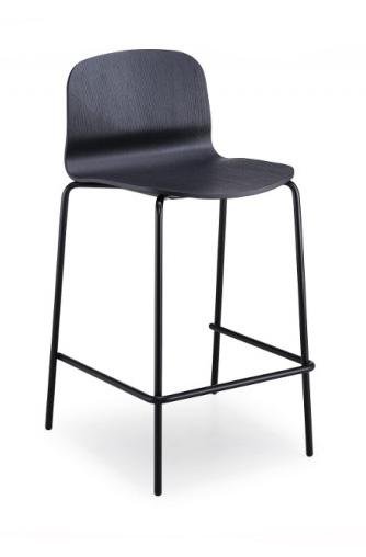 Midj Liu M LG Stool - Modern Adjustable Bar Stool for Kitchen, Dining Room & Home Office - Comfortable & Stylish Seating Solution