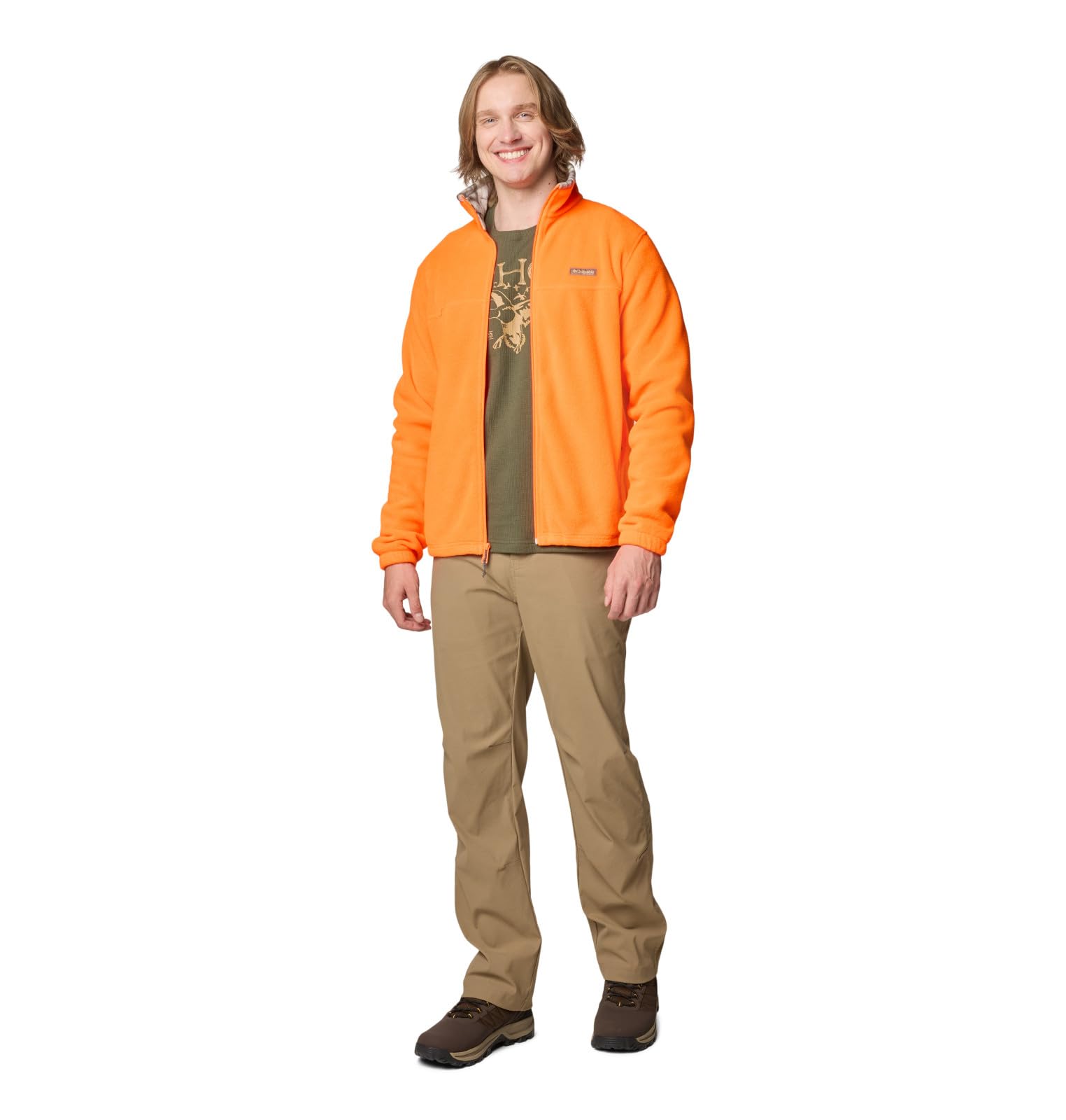 Columbia Men's PHG Fleece Jacket - Lightweight Warm Winter Jacket for Hiking, Camping & Outdoor Activities