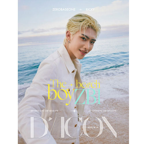 ZB1 DICON VOLUME NO.15 - ZEROBASEONE The Beach Boy Photobook | K-POP Collectible Merchandise for Fans, Room Decor & Gift Idea