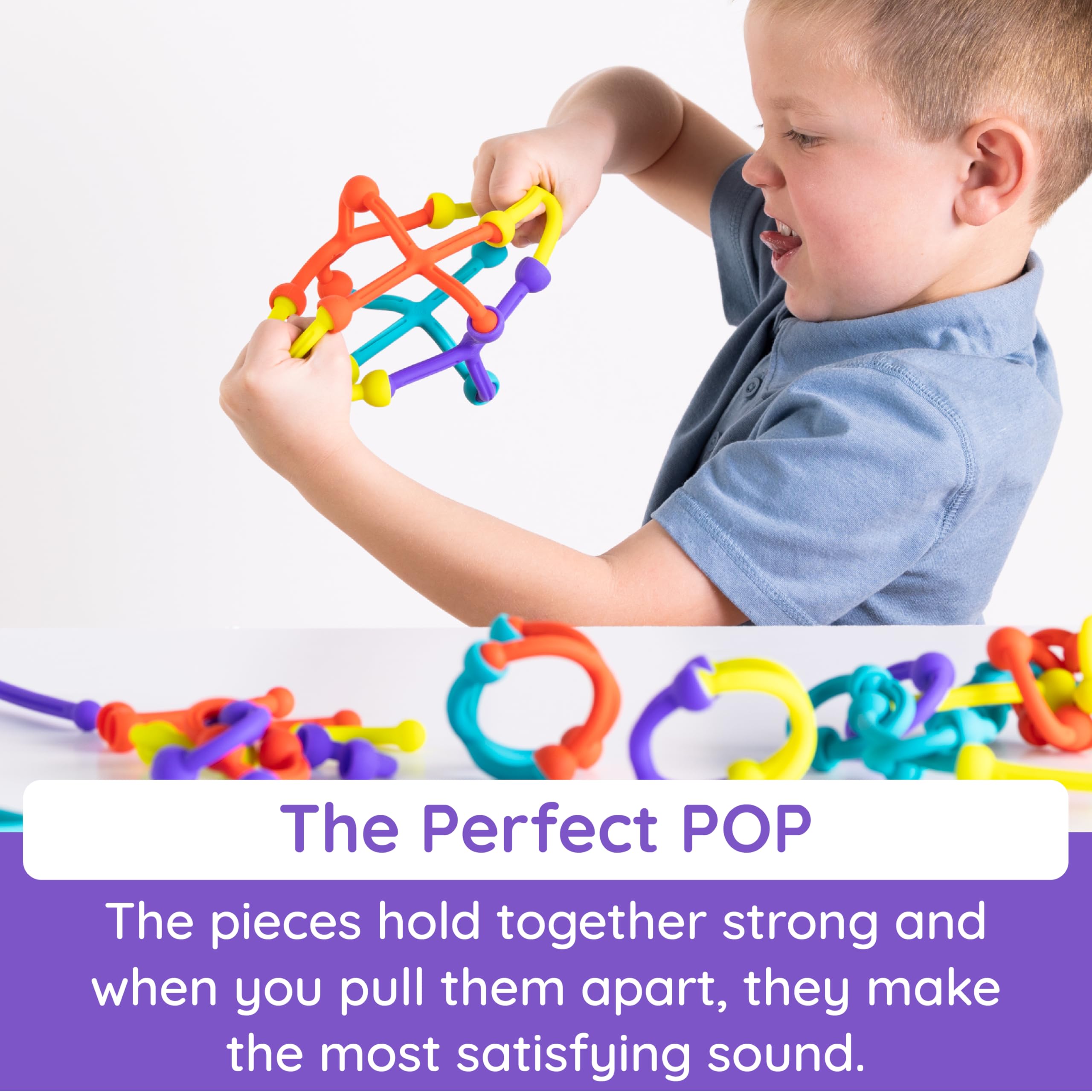 Fat Brain Toys Plip Kit - STEM Building Toys for Kids Ages 5-12 | Creative Construction Play Set for Boys & Girls | Perfect for Classroom, Birthday Gifts & Indoor Activities