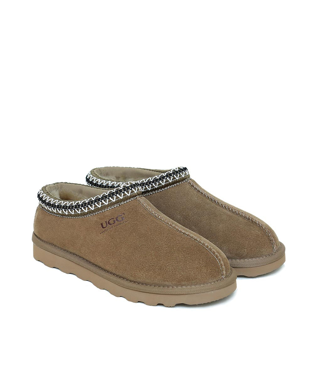 Women's UGG Tassy Gen II Moccasin Slippers - Cozy Indoor/Outdoor House Shoes for Winter Comfort - Perfect for Lounging at Home, Running Errands & Cold Weather Wear