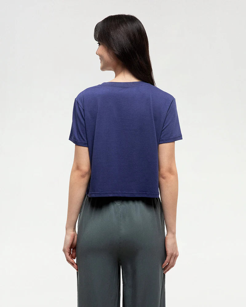 Women's Breakwater Crop T-Shirt - Soft & Comfortable Short Sleeve Top for Casual Wear, Workouts & Summer Outfits